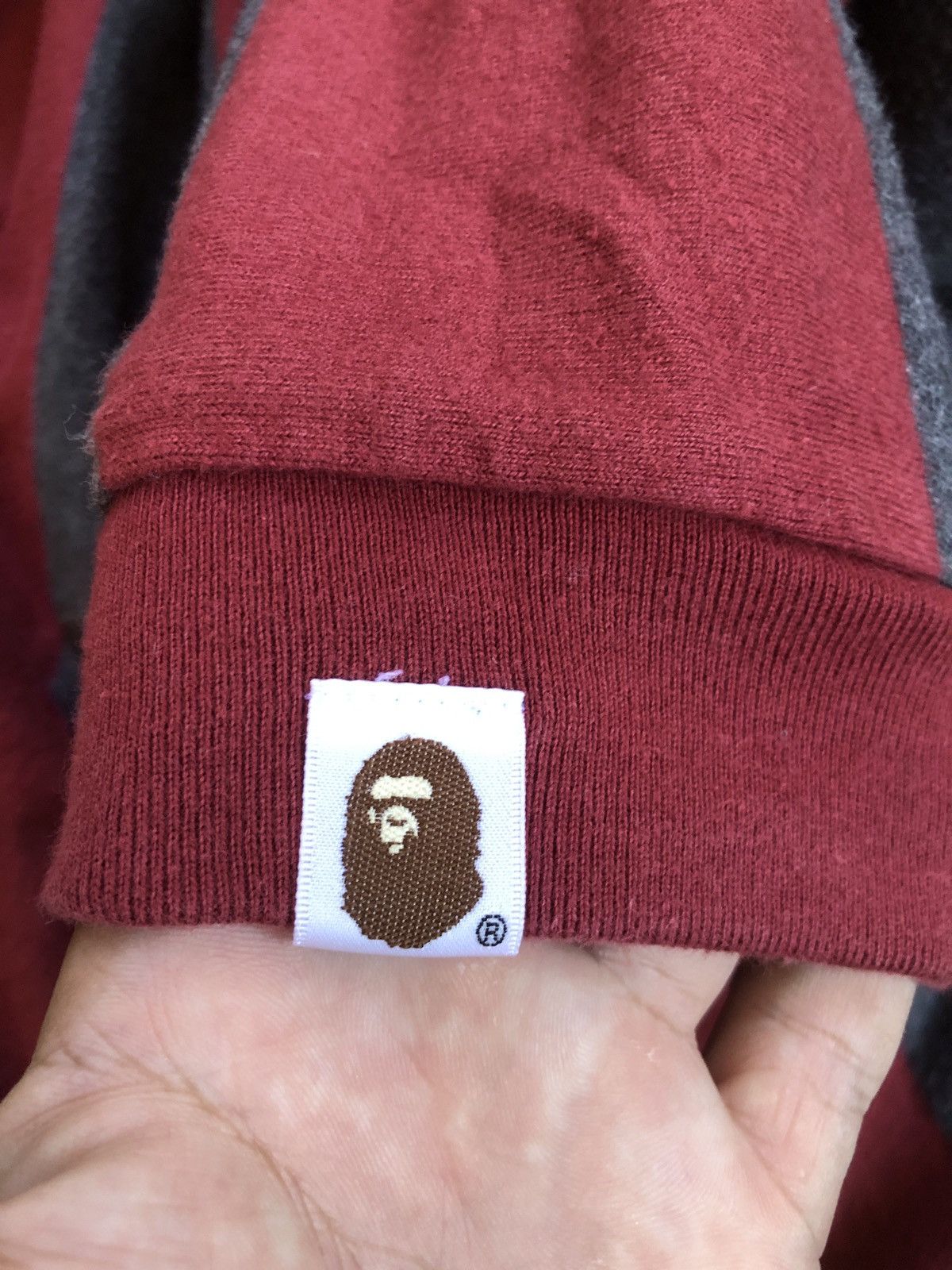 Bape RARE Reversible Bape Striped Pullover Hoodie Size US L / EU 52-54 / 3 - 9 Thumbnail