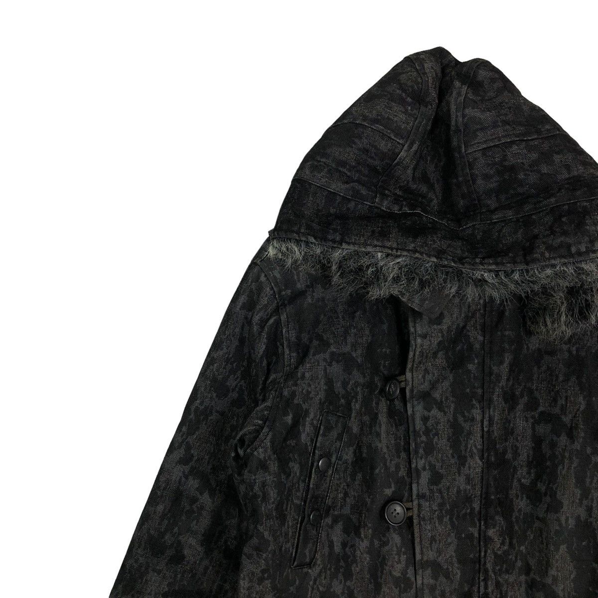 In The Attic 💥90’s Rare Over Size Jacket In The Attic Mink Fur Hoodie Size US M / EU 48-50 / 2 - 6 Thumbnail