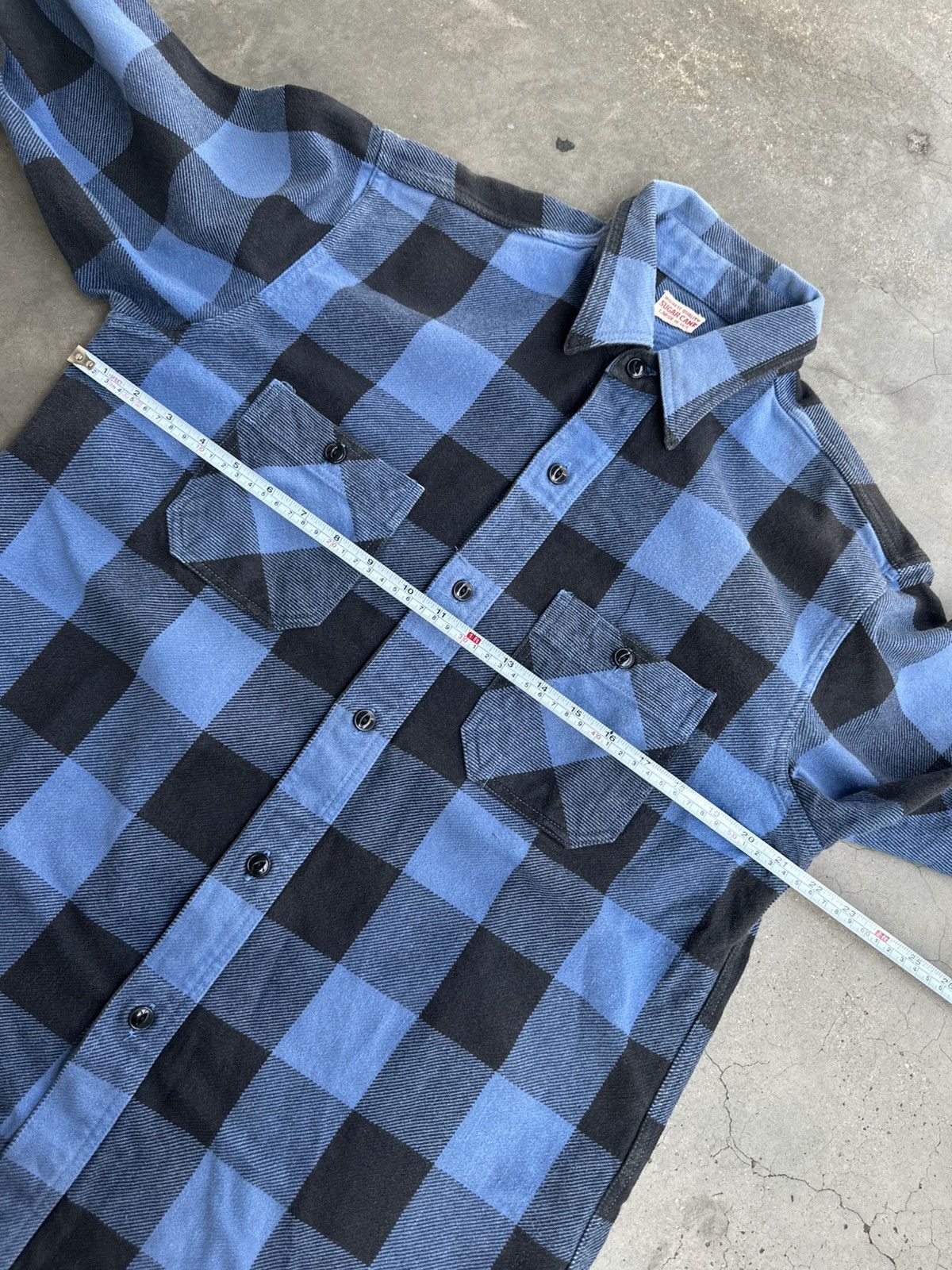 Sugar Cane Sugar Canes By Toyo Enterprise Heavy Cotton Flannel Shirt Size US L / EU 52-54 / 3 - 10 Thumbnail