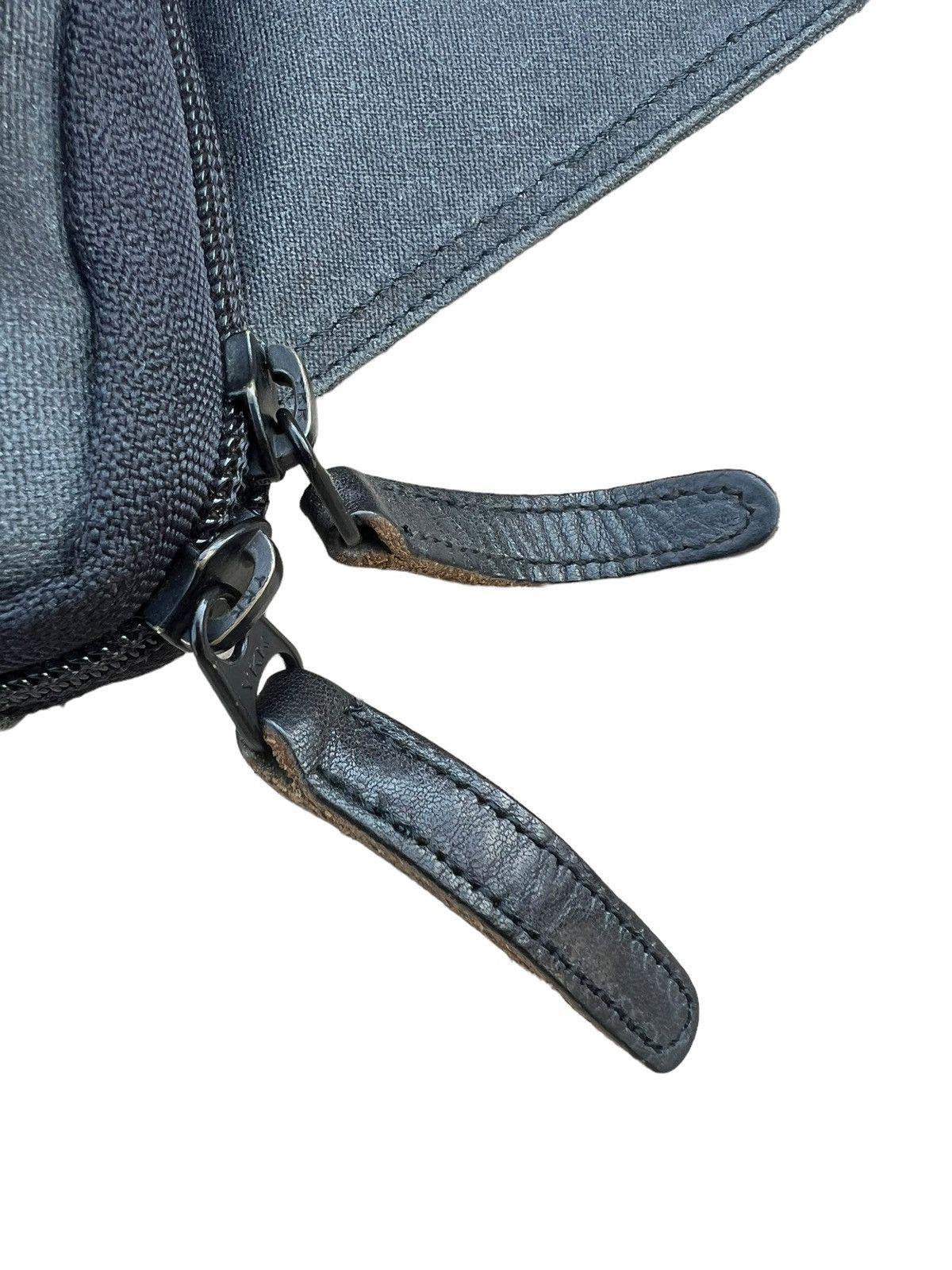 Porter RARE! Porter by Yoshida Waxed Canvas Leather Chest Bag Size ONE SIZE - 4 Thumbnail
