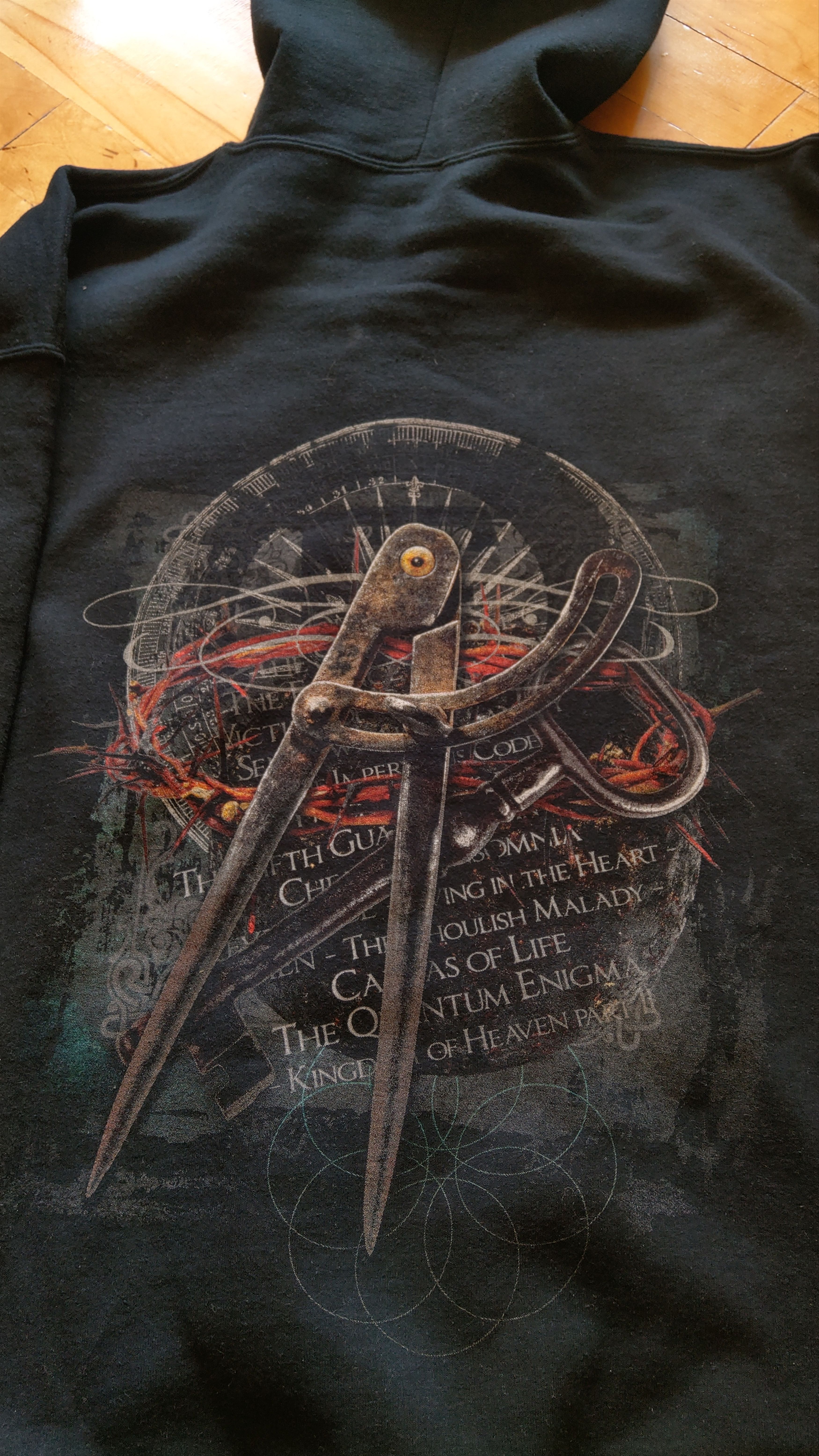 Band Tees Original EPICA Hoodie Alt Goth Metal Rock Grunge fairy opium Size US XL / EU 56 / 4 - 2 Thumbnail