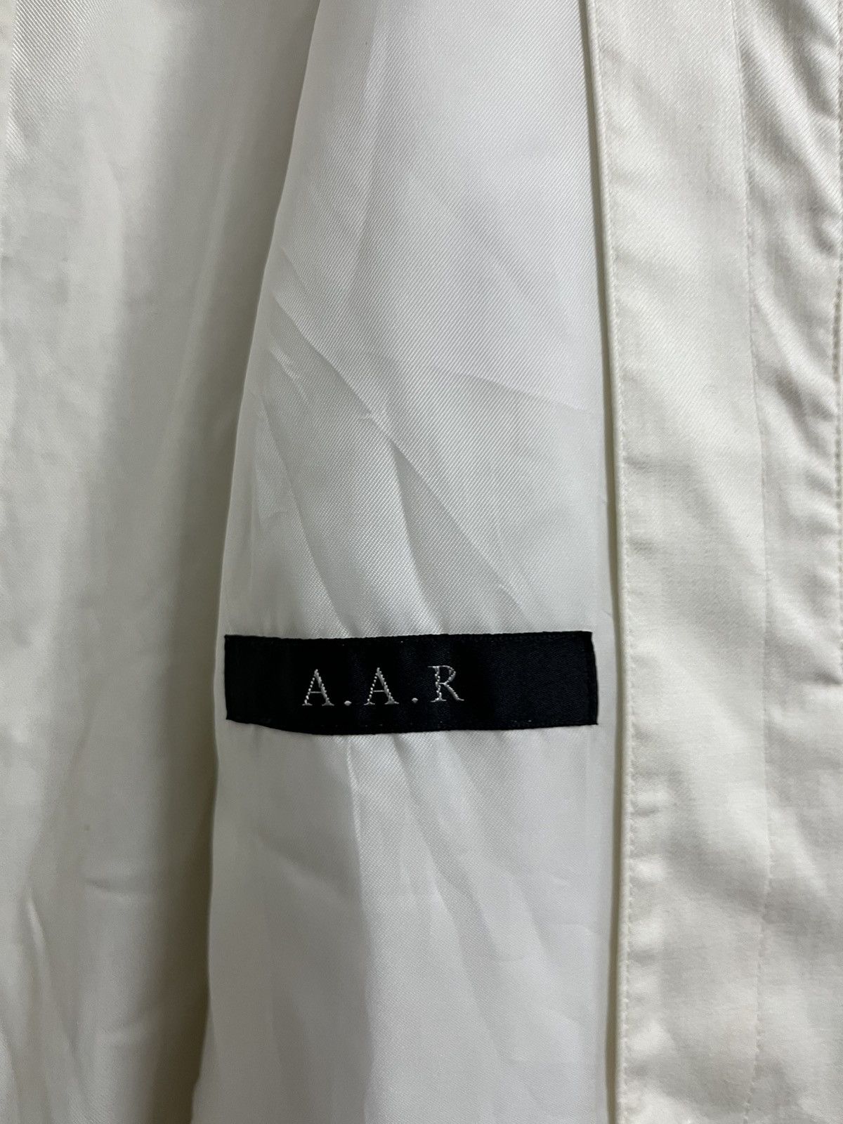 Yohji Yamamoto 💥Vintage 80s Yohji Yamamoto AAR Avant Garde Long Jackets Size US L / EU 52-54 / 3 - 12 Thumbnail
