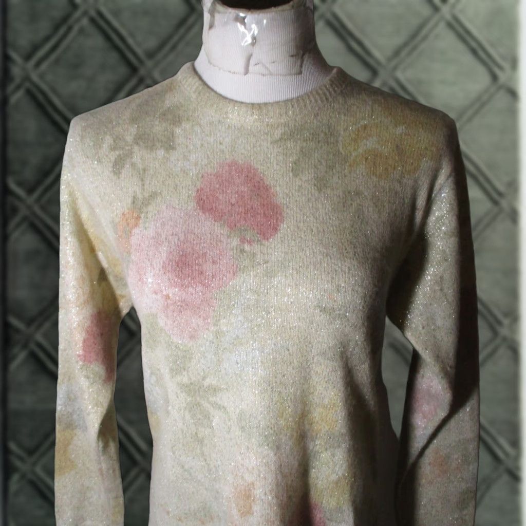 Vintage NEWPORT NEWS Sweater Tan Angora Wool Blend Size S Size S / US 4 / IT 40 - 1 Thumbnail