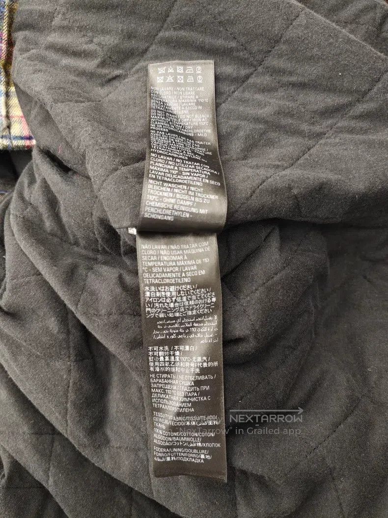 Balenciaga Balenciaga Ombre Flannel Padded Hooded Jacket - Shirt - Ho Size US M / EU 48-50 / 2 - 8 Thumbnail