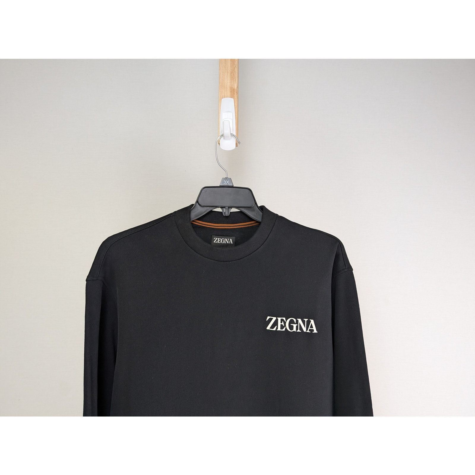 Ermenegildo Zegna o1rshd1 Sweatshirt in Black Size US M / EU 48-50 / 2 - 3 Thumbnail