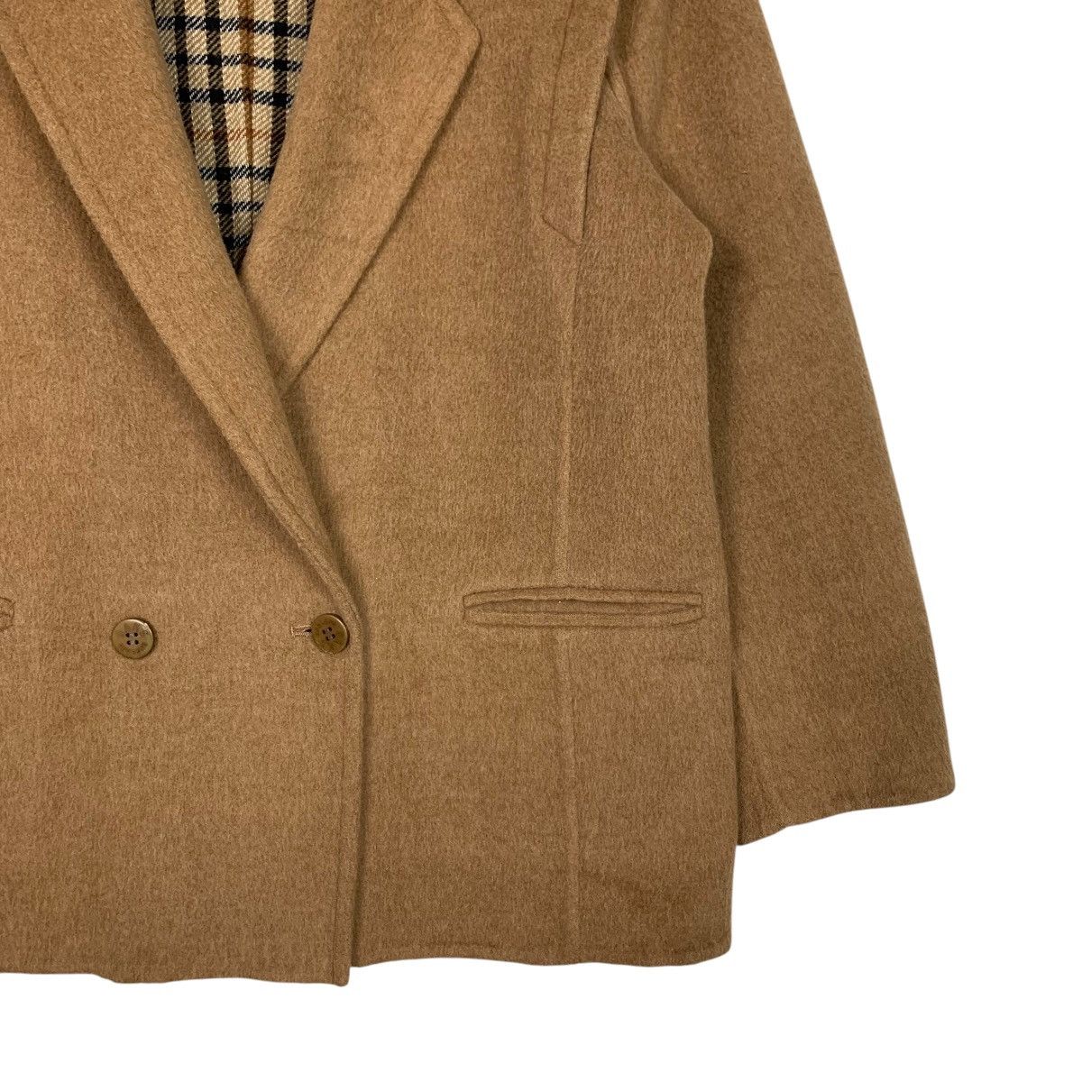 DAKS Vintage 90's DAKS ENGLAND Wool Coat Jacket #2740-C123 Size US L / EU 52-54 / 3 - 6 Thumbnail