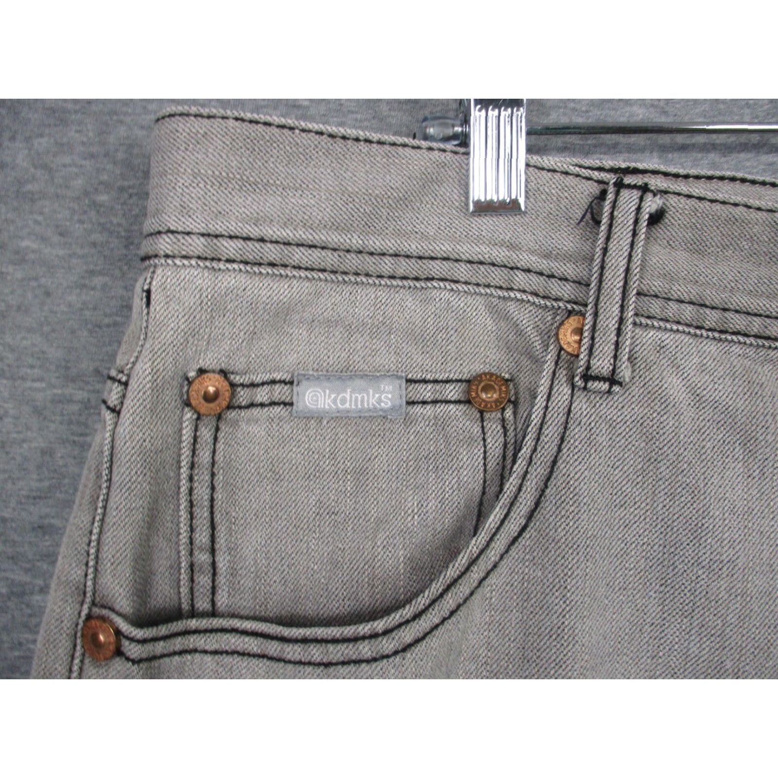 Akademiks VINTAGE Akademiks Jeans 36 Mens Baggy Gray Hip Hop Y2K Denim 5-Pocket 90s Experience Mens Size US 36 / EU 52 - 3 Thumbnail