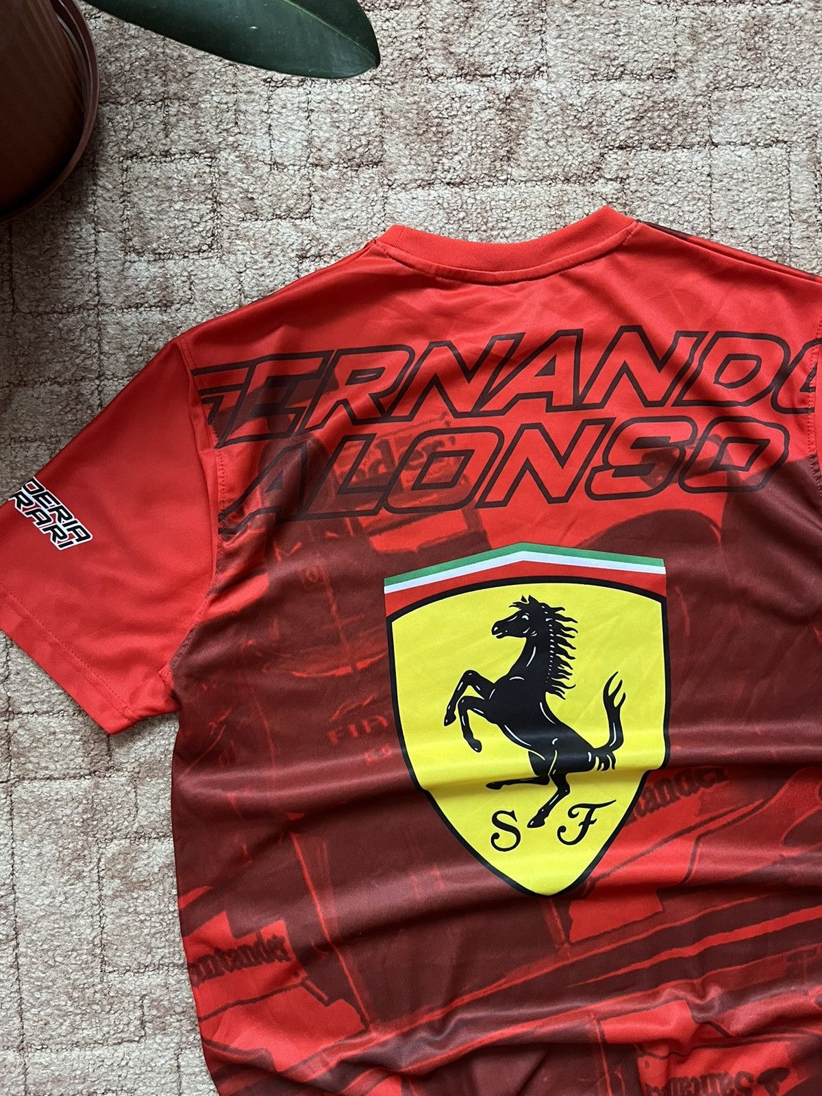 Ferrari × Vintage Vintage Ferrari Michael Schumacher F1 Racing Tee Size US S / EU 44-46 / 1 - 6 Thumbnail