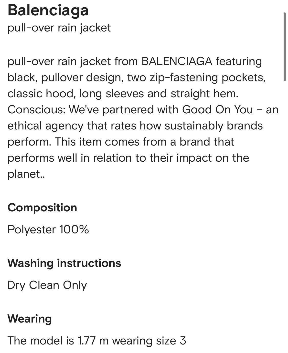 Balenciaga Balenciaga Pull Over Jacket Nylon Bomber Black Size 2 Size US XXL / EU 58 / 5 - 14 Thumbnail