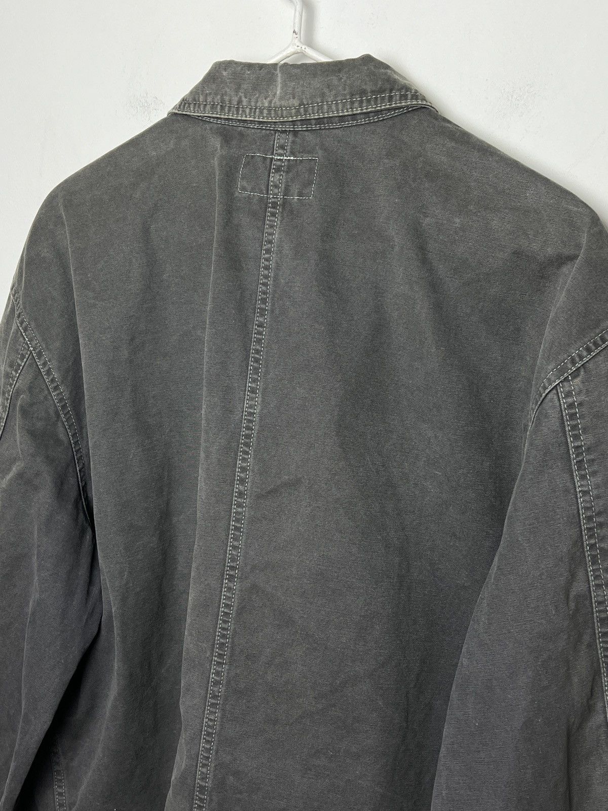 Giorgio Armani armani y2k archive faded work chore jacket Size US L / EU 52-54 / 3 - 10 Thumbnail
