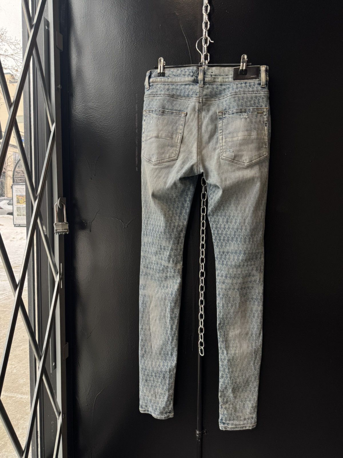 Amiri Amiri playboy clay indigo bunny logo skinny jeans Size US 30 / EU 46 - 4 Thumbnail