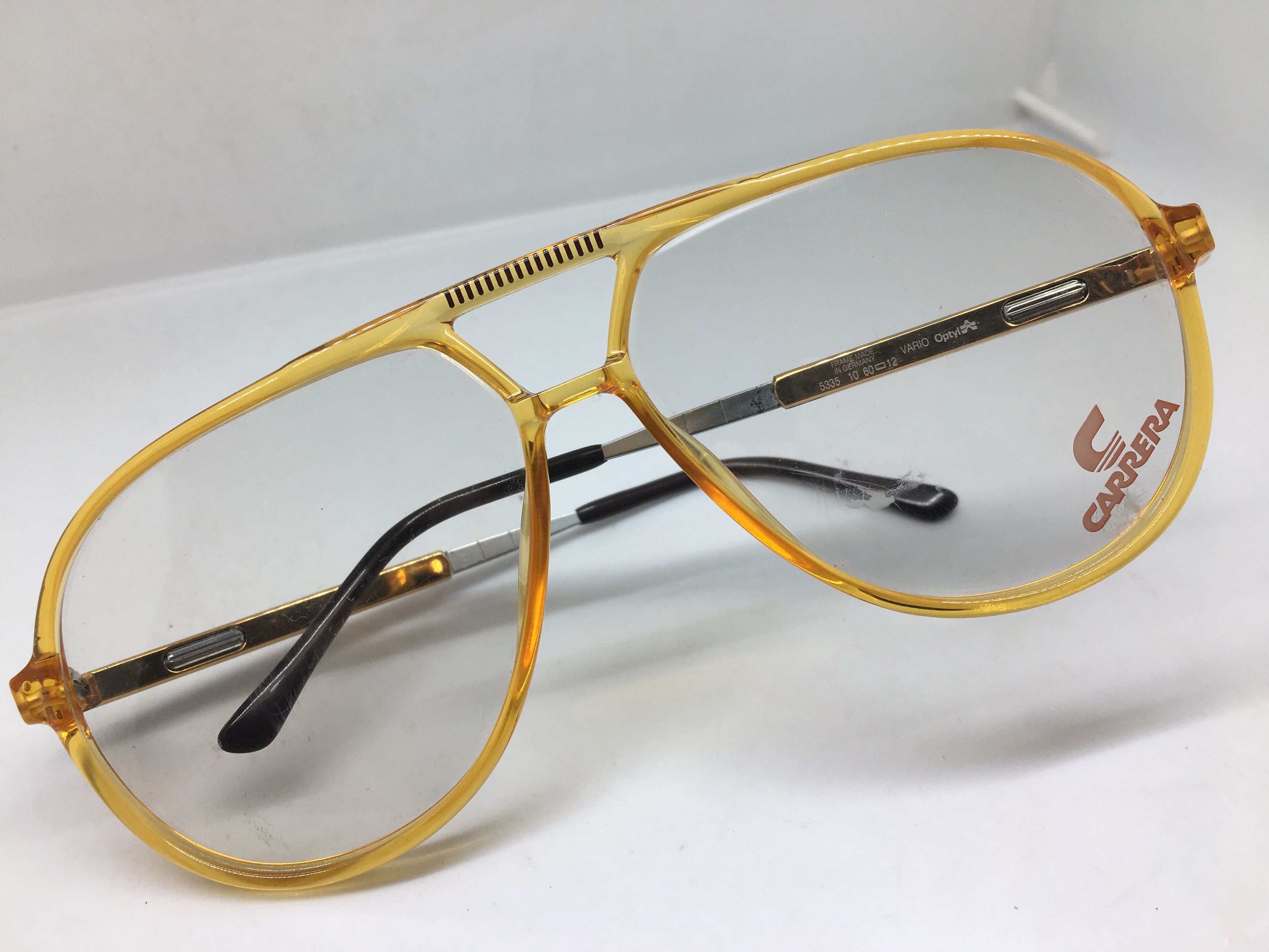 Carrera Vintage Carrera 5335 Optyl Aviator Eyeglasses Germany Frame Size ONE SIZE - 7 Thumbnail