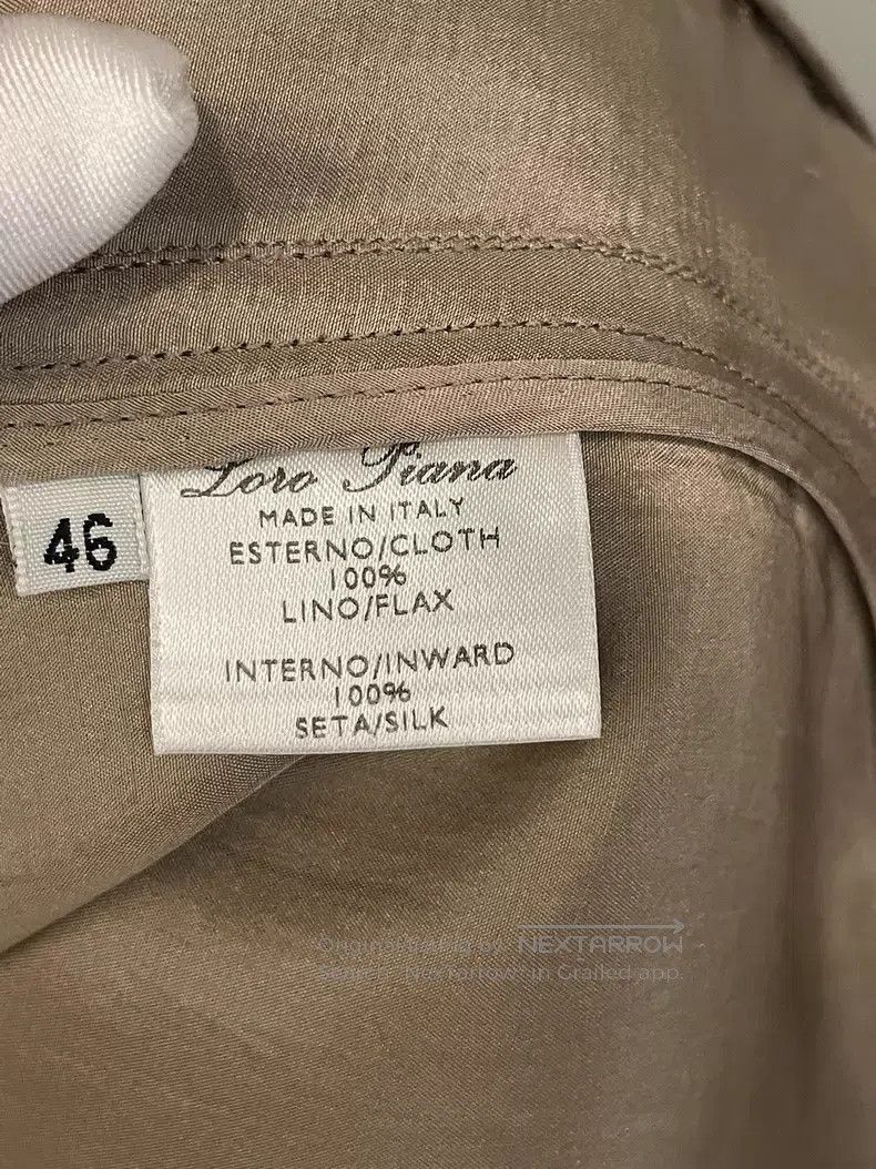 Loro Piana Loro Piana Brown Linen Blazer Size M / US 6-8 / IT 42-44 - 7 Thumbnail