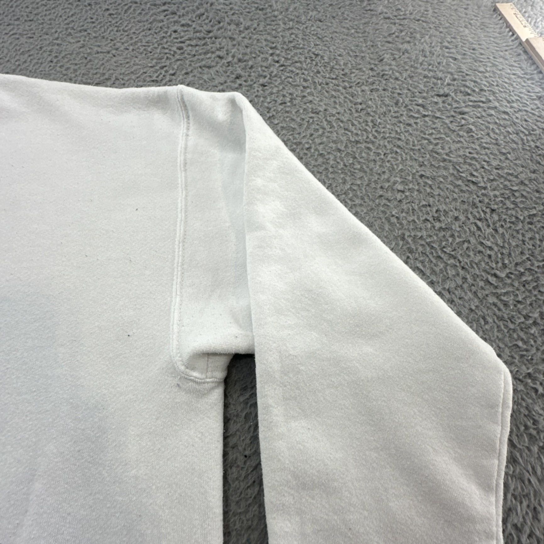 IDEA VINTAGE Santee Sweats Shirt XL White 90s Wet Workout IDEA International Mens Women? Size US XL / EU 56 / 4 - 3 Thumbnail