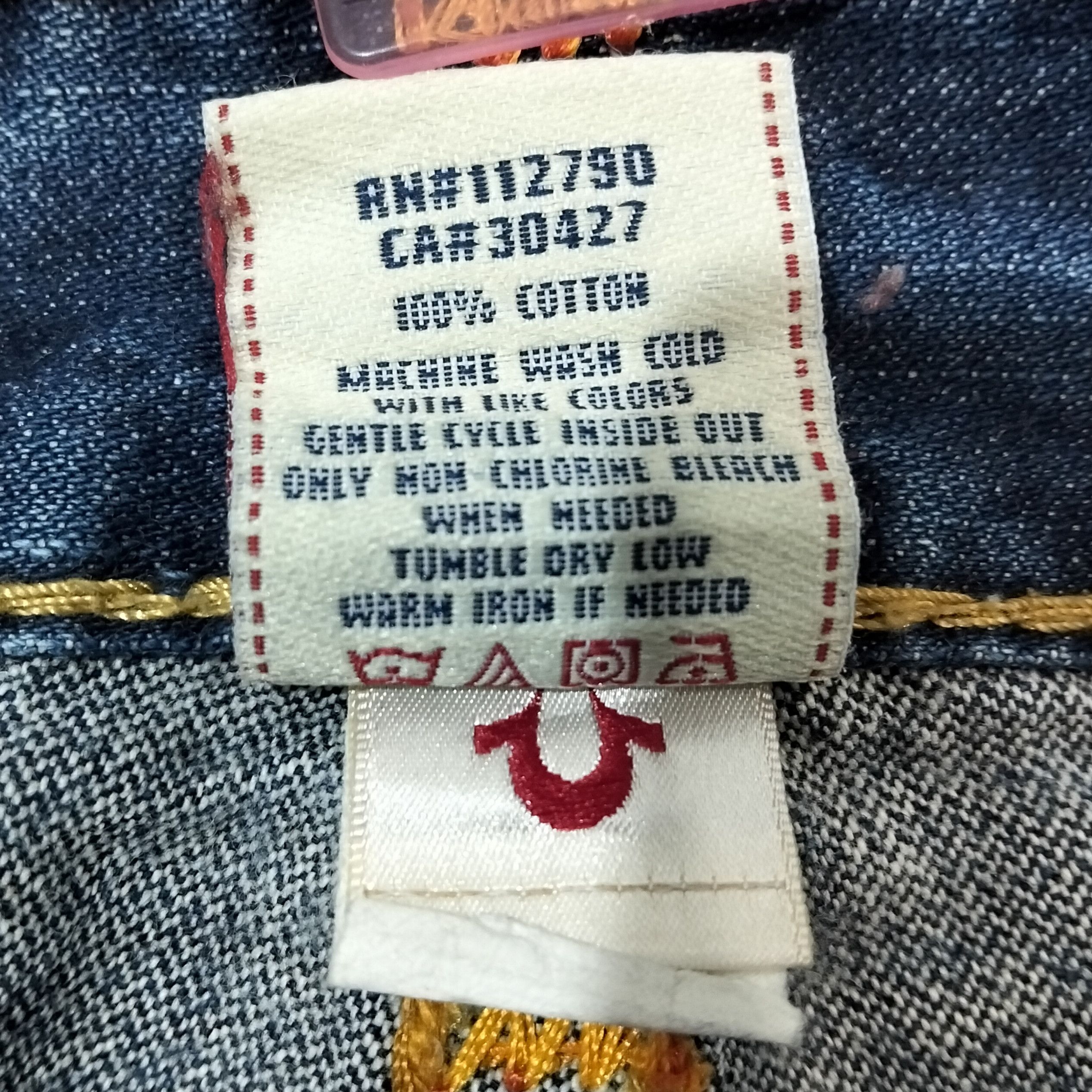 True Religion 🔥 True Religion Joey Super T Distressed Denim - Made in USA Size US 32 / EU 48 - 9 Thumbnail