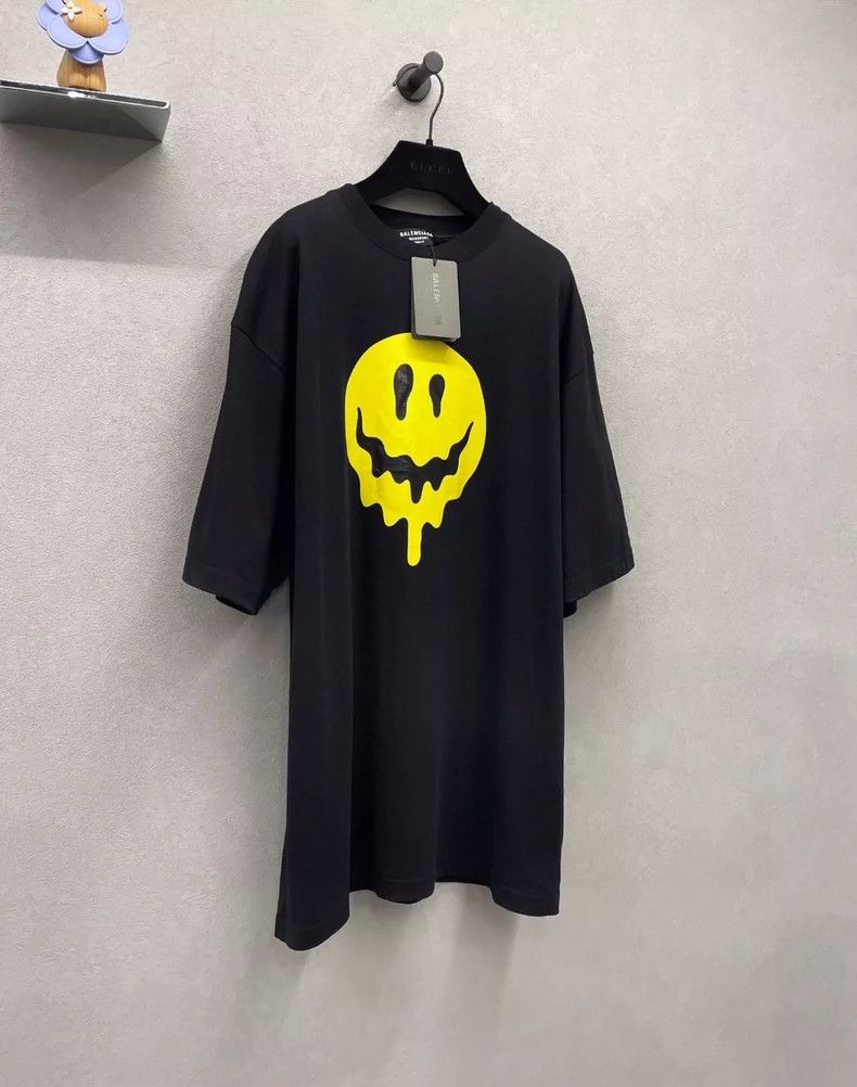 Balenciaga Balenciaga Melting Smile Printed Short Sleeve Size US M / EU 48-50 / 2 - 3 Thumbnail