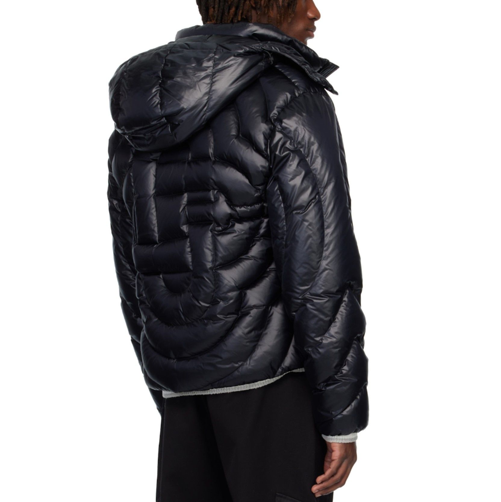 Casablanca Monogram Quilted Down Puffer Jacket Size US XL / EU 56 / 4 - 3 Thumbnail
