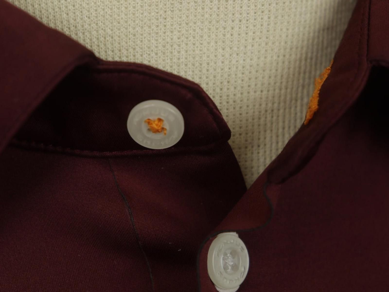 KJUS KJUS Burgundy Collared Popover Polo Shirt Size 52 Size US M / EU 48-50 / 2 - 3 Thumbnail