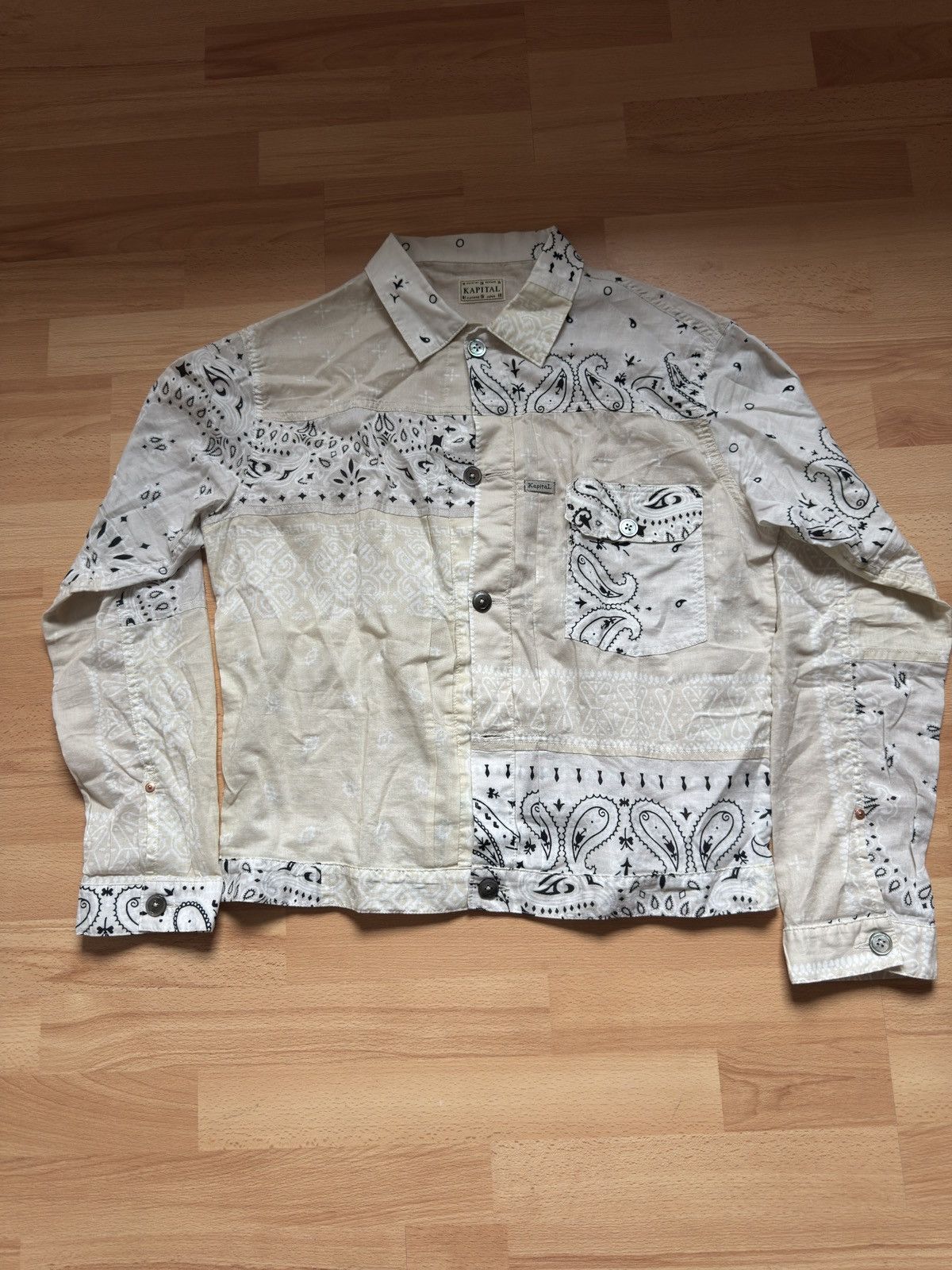 Kapital Kapital gauze bandana jacket Size US S / EU 44-46 / 1 - 1 Thumbnail