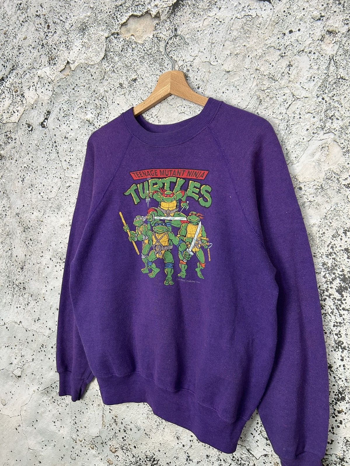 Vintage Vintage Teenage Mutant Ninja Turtles 90s Crewneck Archive Size US L / EU 52-54 / 3 - 2 Thumbnail