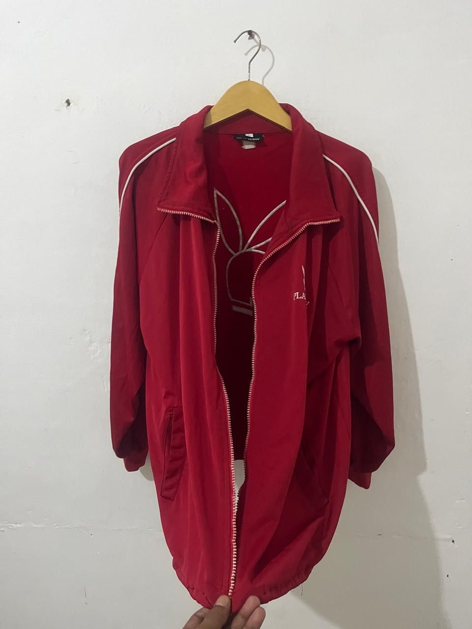 Playboy Playboy Velvet Hoodie Big Logo Size US L / EU 52-54 / 3 - 8 Thumbnail