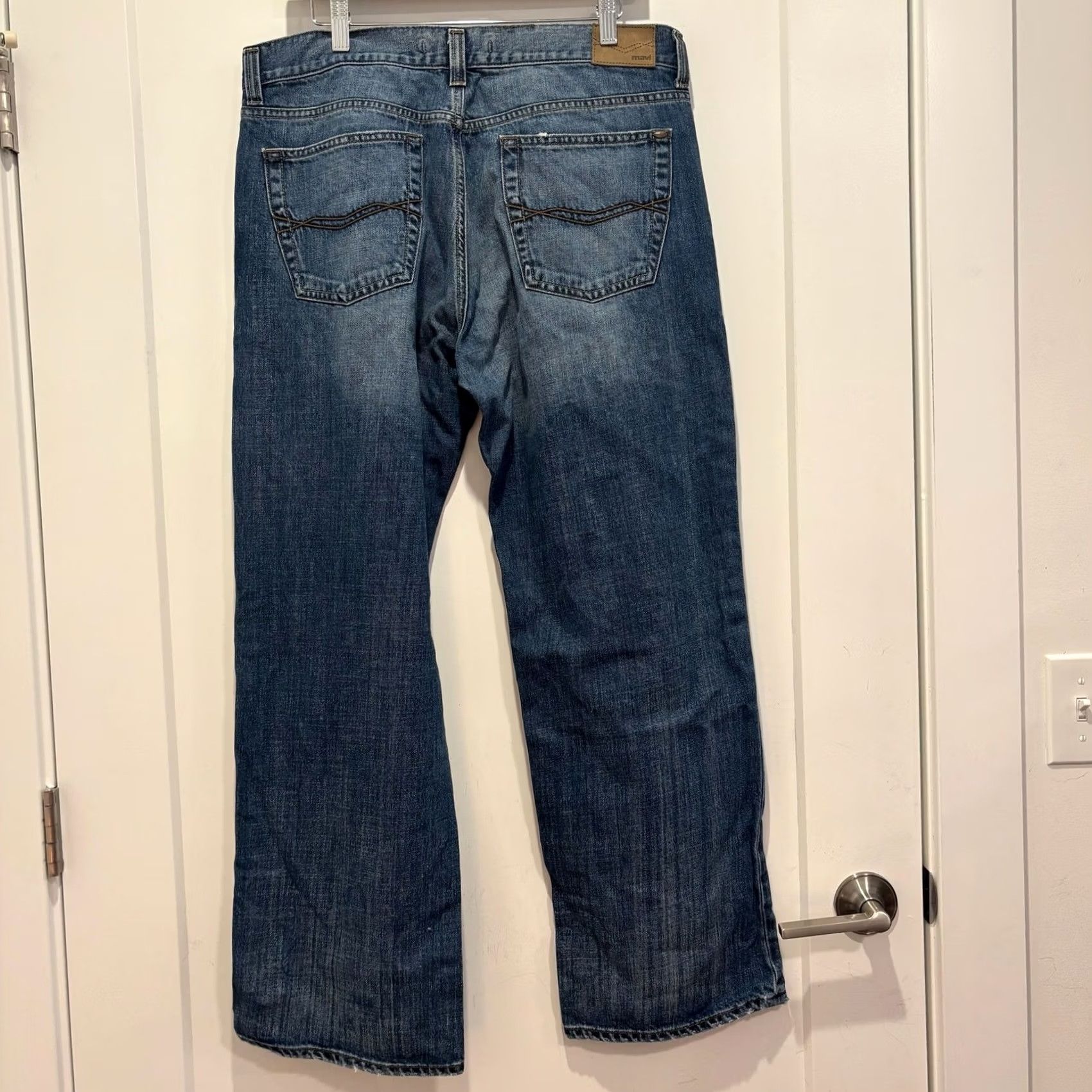 Mavi Mavi Jeans Mens Medium Blue Straight Leg Denim Pants 36x29 Size US 36 / EU 52 - 3 Thumbnail