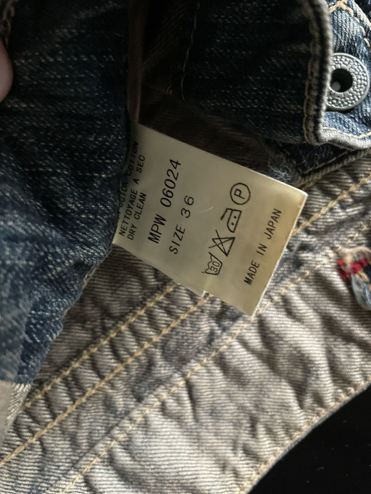 Mizra Jeans Kyoto VINTAGE MIZRA JEANS KYOTO (mpw-06024) Size US 36 / EU 52 - 5 Thumbnail