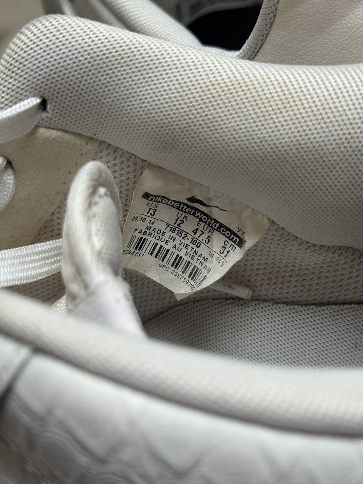 Nike Nike Air Force 1 Low '07 LV8 'Croc White Gum Size US 13 / EU 46 - 6 Thumbnail