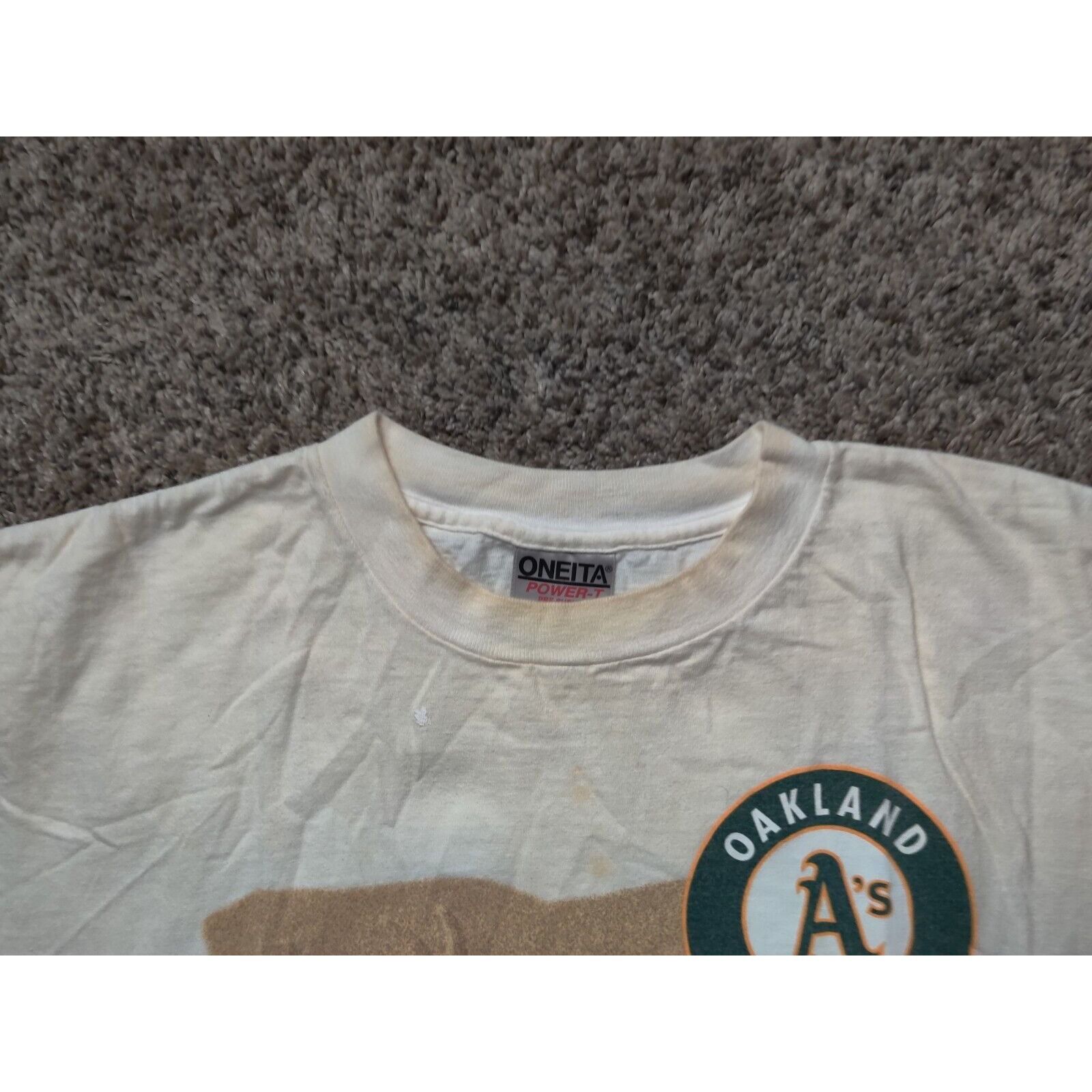 MLB VINTAGE Oakland Athletics Shirt Adult Mens Cactus League Size US XL / EU 56 / 4 - 8 Thumbnail