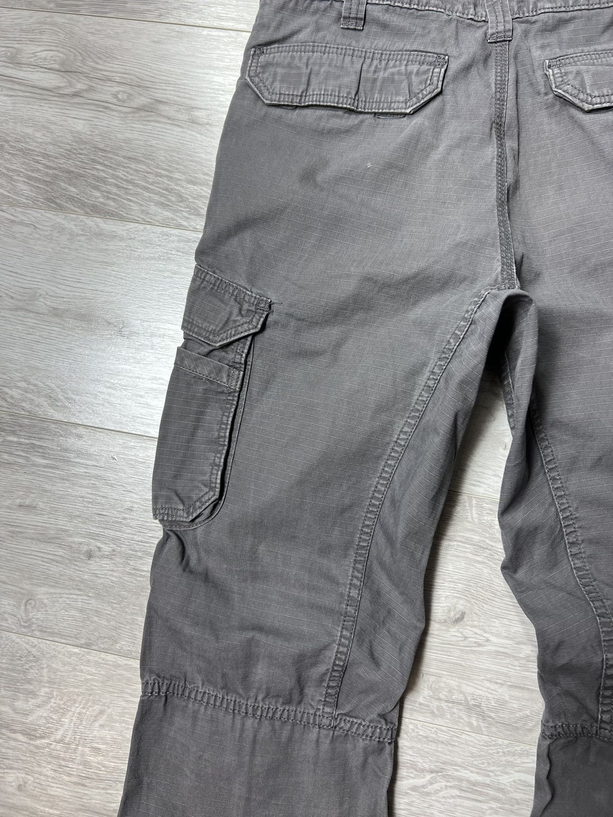 Carhartt × Vintage Carhartt Destroyed Cargo Baggy Pants Workwear Street Style Size US 33 - 5 Thumbnail