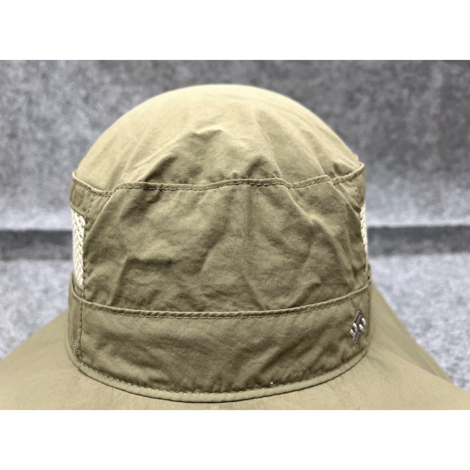 Vintage Columbia Sun Bucket Hat Adult One Size Green Nylon Polyester Lined Camp Outdoors Hat/Cap Mens Womens Unisex Size ONE SIZE - 2 Thumbnail