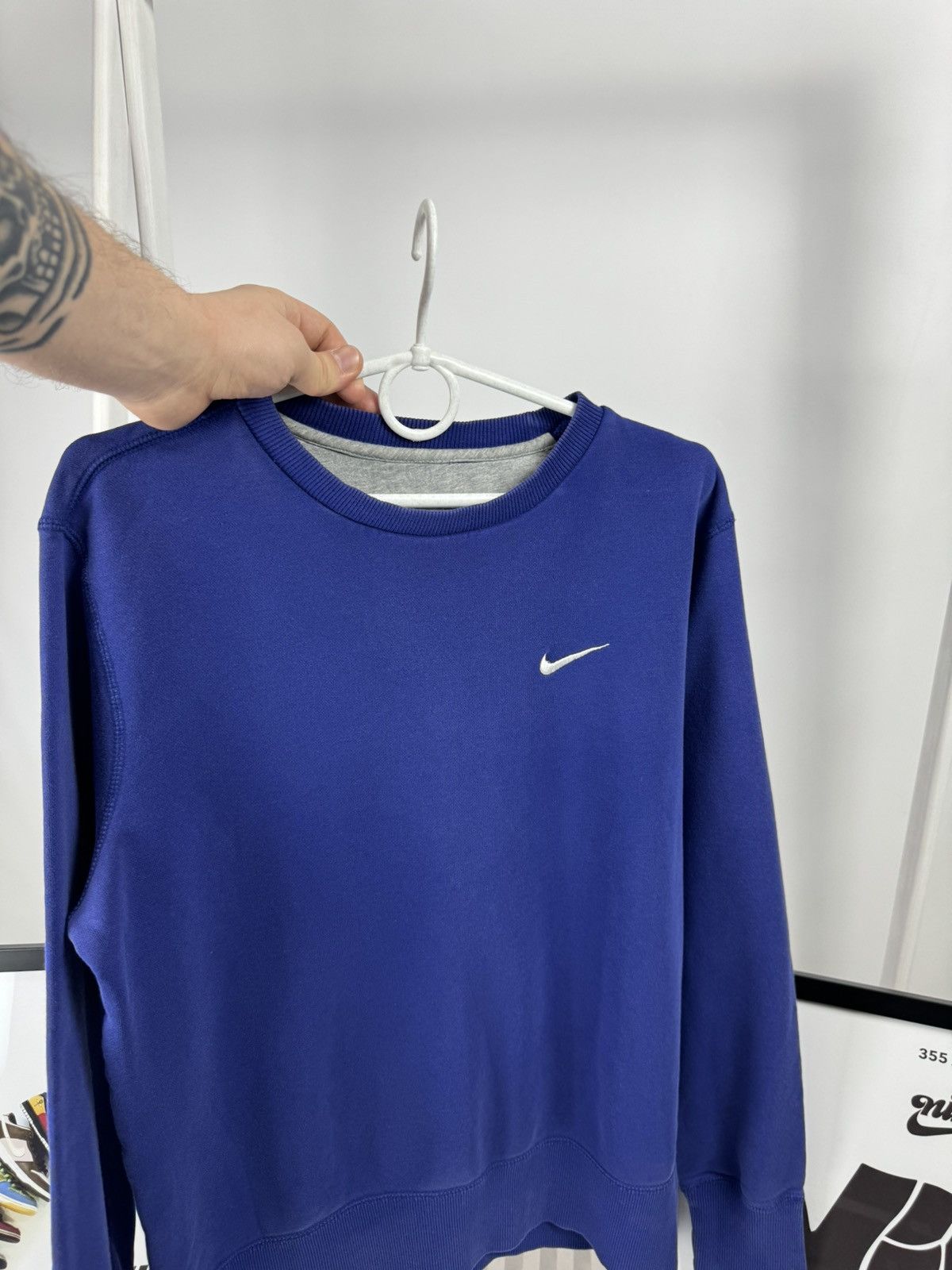 Nike Vintage Purple Nike Sweatshirt Size US M / EU 48-50 / 2 - 5 Thumbnail