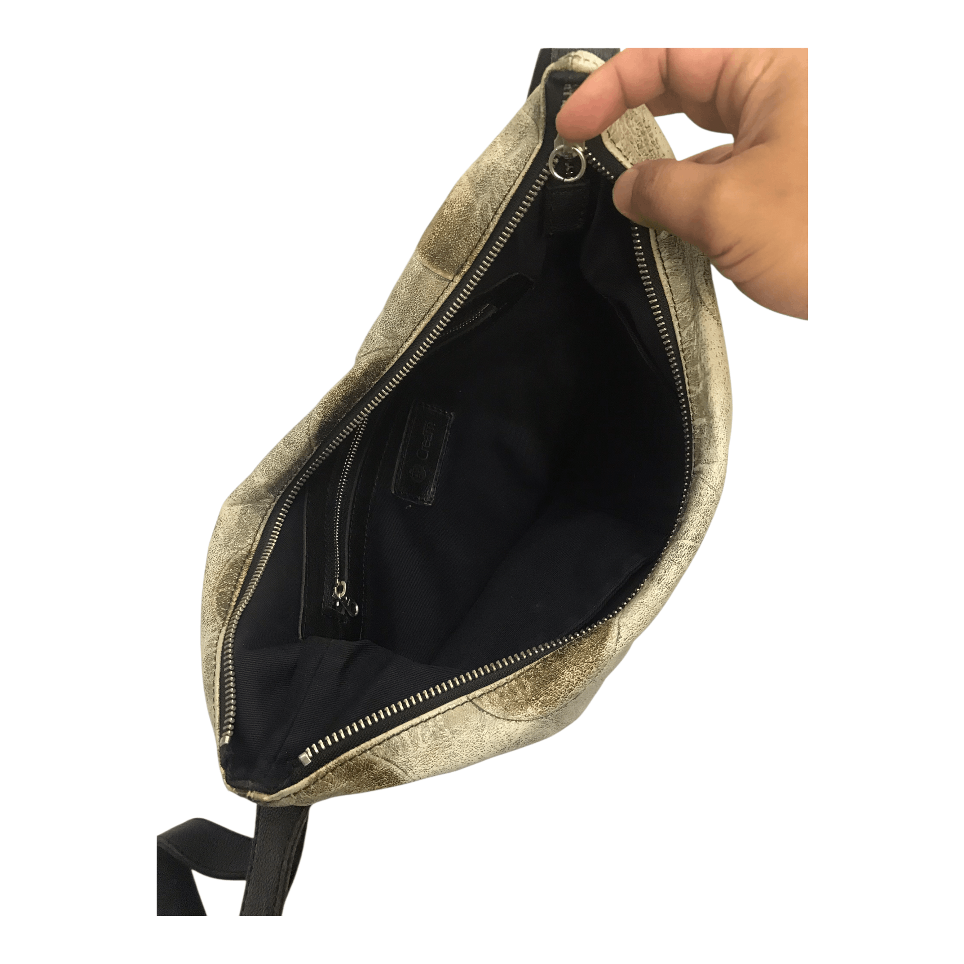 Japanese Brand Cream Leather Bag Size ONE SIZE - 10 Thumbnail