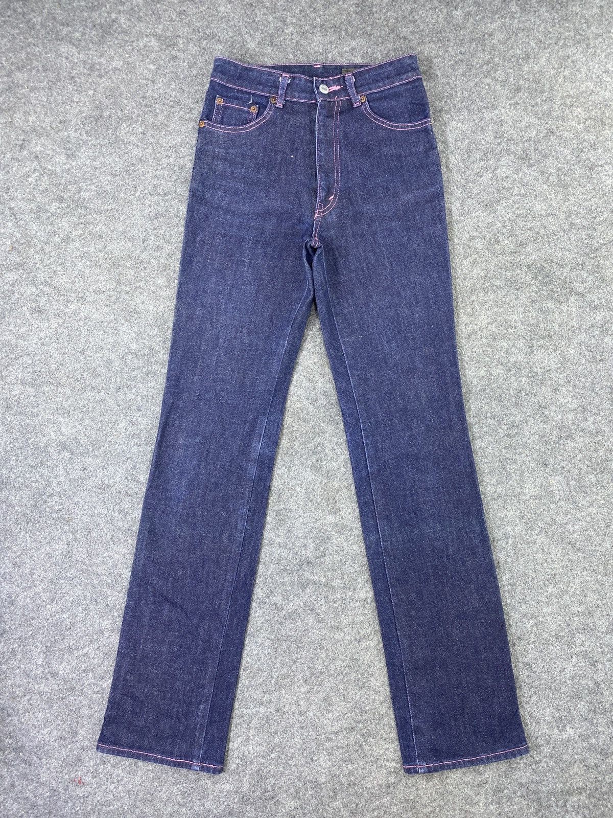 Japanese Brand Bobson Lady’s Blue Jean's - J1018 Size 25" / US 0 / IT 36 - 1 Thumbnail