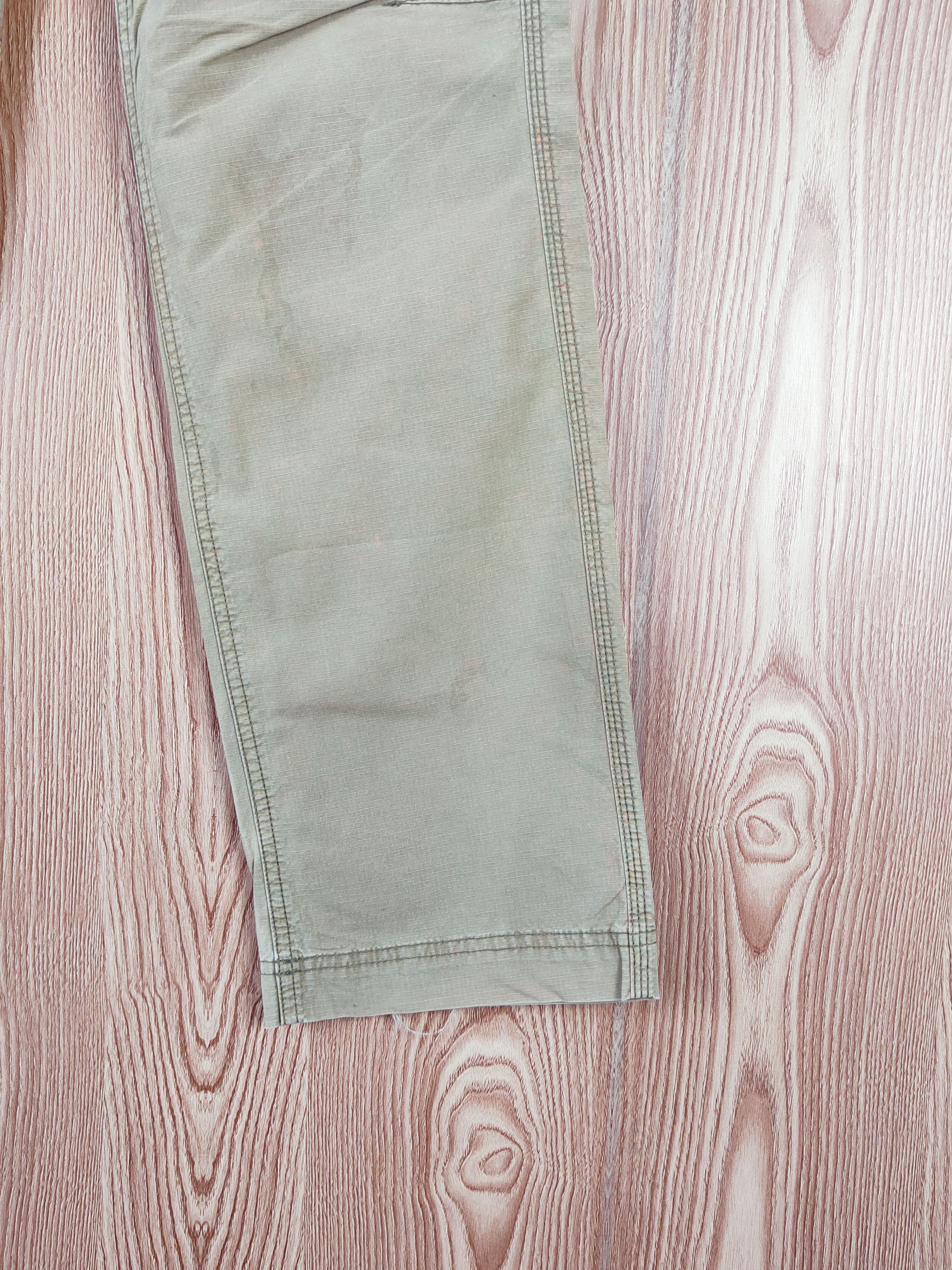 Japanese Brand Gap Green Faded Multipocket Tactical Cargo Pants #W209 Size US 30 / EU 46 - 6 Thumbnail