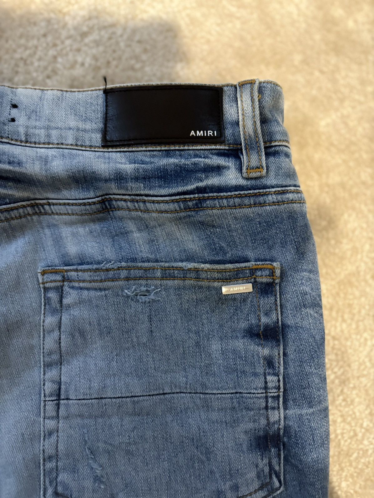 Amiri Amiri distressed jeans Size US 32 / EU 48 - 7 Thumbnail