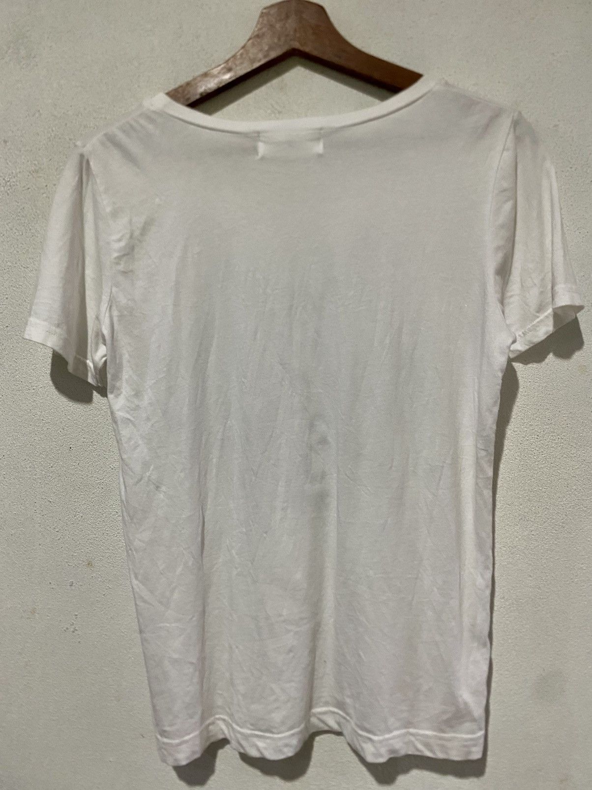Issey Miyake × Japanese Brand × Ne-Net Ne-net White t shirt Big Logo Size M / US 6-8 / IT 42-44 - 7 Thumbnail
