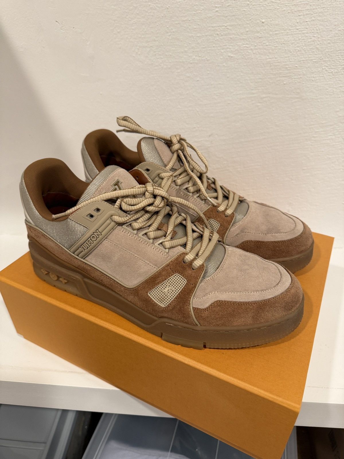 Louis Vuitton Virgil LV Trainer “Timbs” rare Size US 10 / EU 43 - 1 Thumbnail