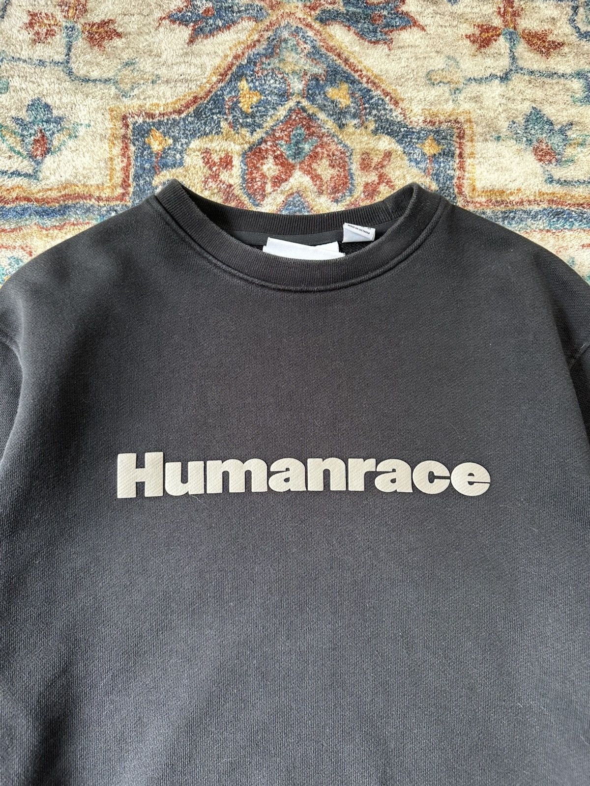 Adidas Adidas Humanrace Spellout Crewneck Size XS Size US XS / EU 42 / 0 - 4 Thumbnail