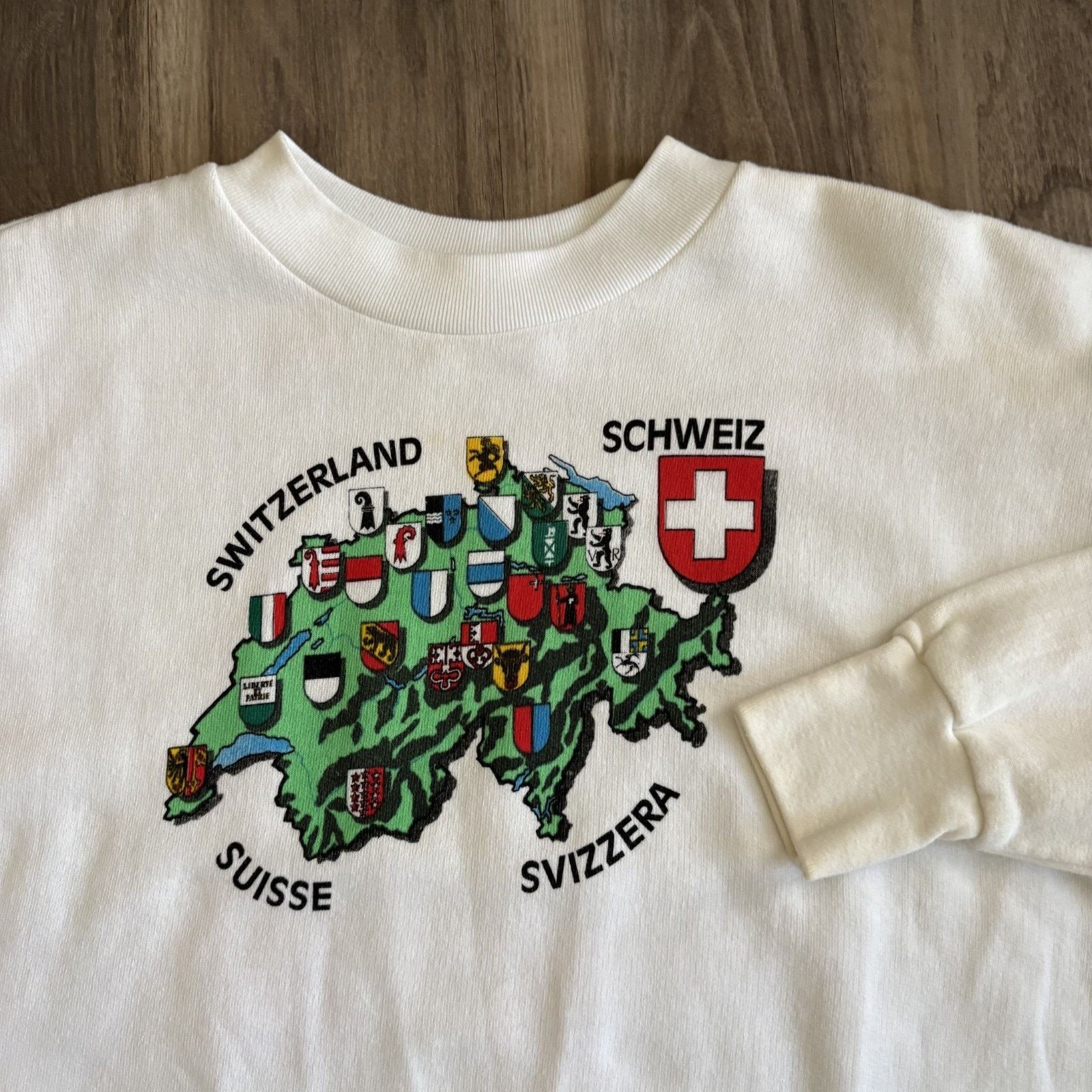 Vintage Vintage 1990s Switzerland Sweatshirt Men's Size M Size US M / EU 48-50 / 2 - 3 Thumbnail