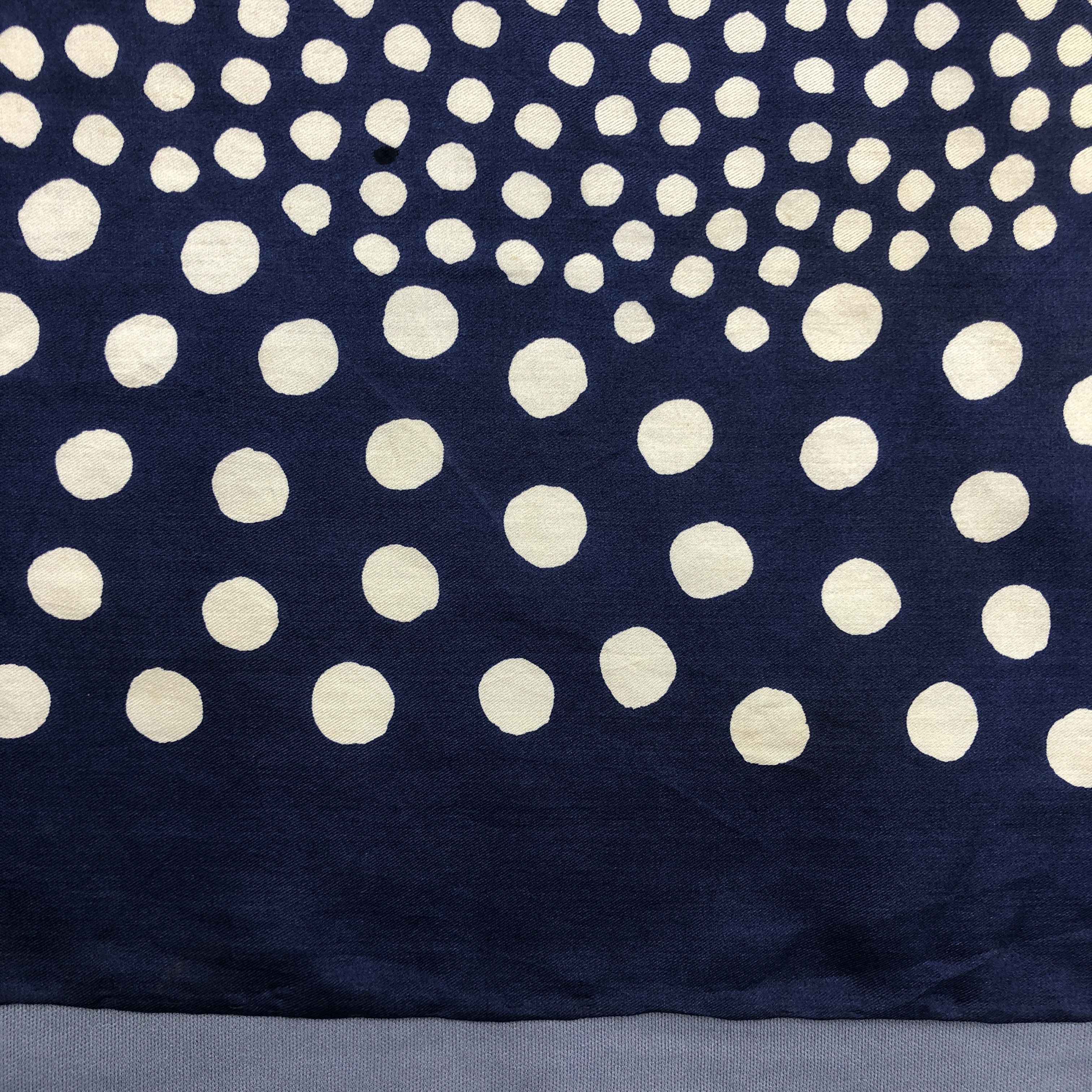 Other × Vintage Vintage Echo SILK Scarf Polka Dot Twill Stole Wraps Scarves Size ONE SIZE - 13 Thumbnail