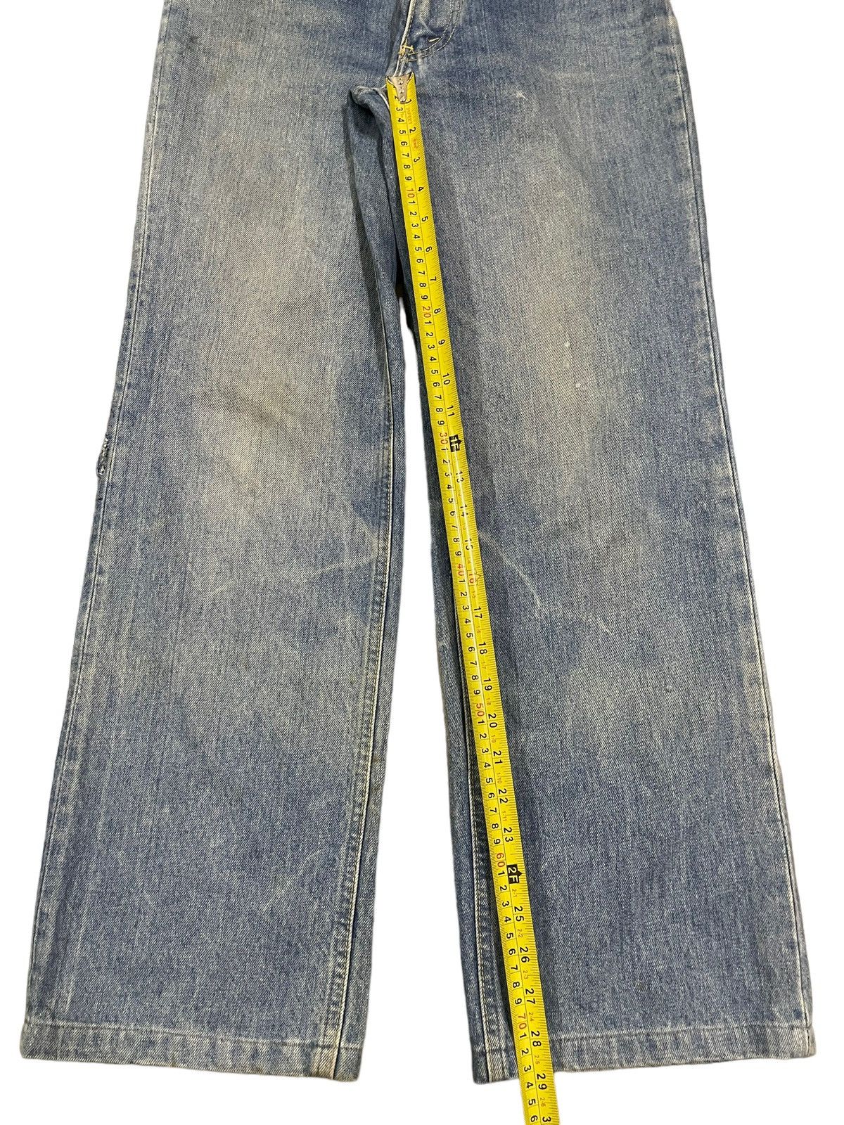 14th Addiction Vintage Japanese Brand Blue Wash Style Baggy Jeans Size US 29 - 12 Thumbnail