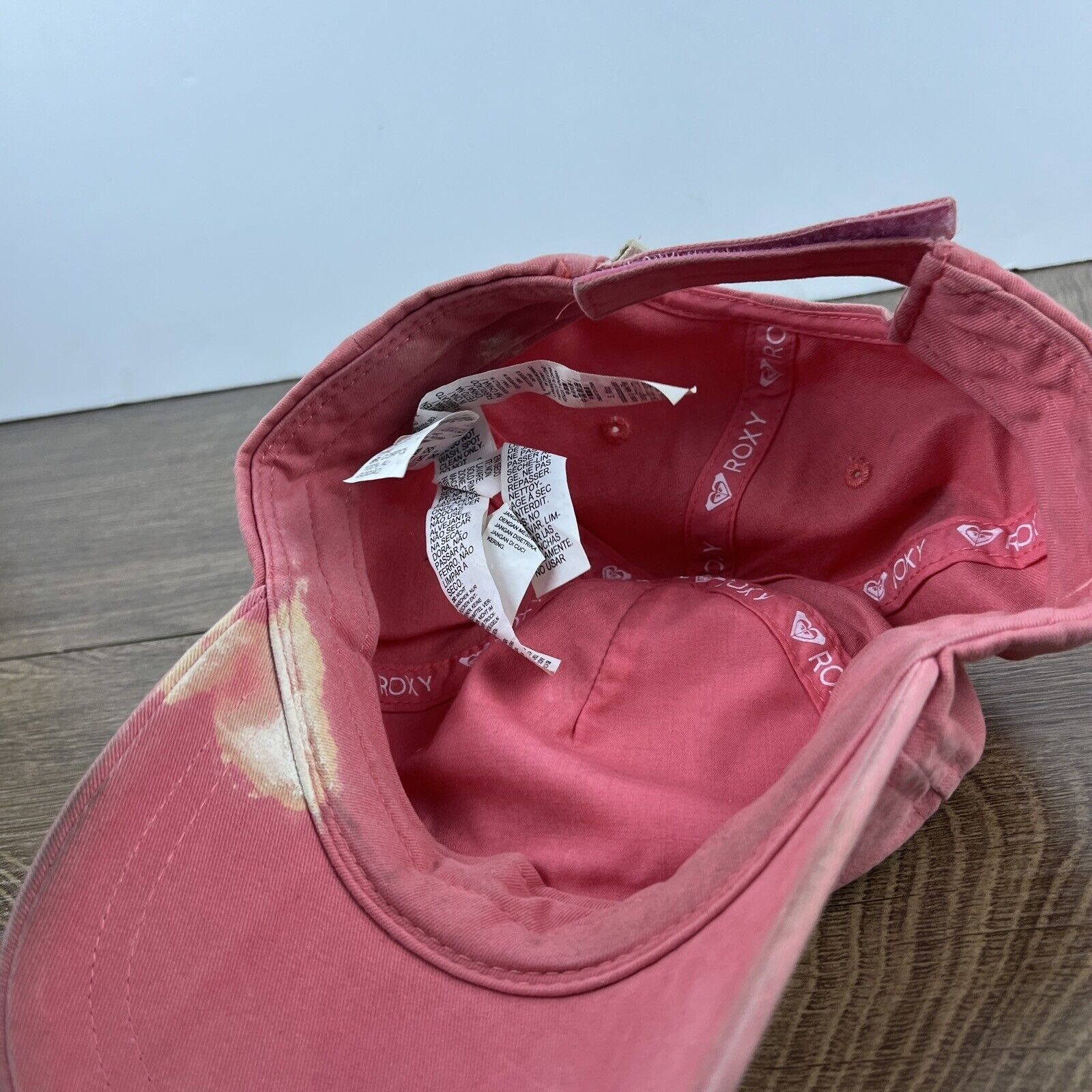 Other Roxy Pink Hat Adjustable Adult Size Hat Pink Cap Size ONE SIZE - 16 Thumbnail
