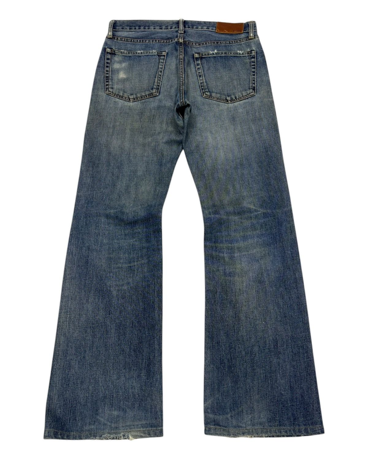 Undercover × Uniqlo 🔥DISTRESSED DENIM BOOTCUT UNIQLO B-002 UNDERCOVER STYLE Size US 32 / EU 48 - 2 Thumbnail