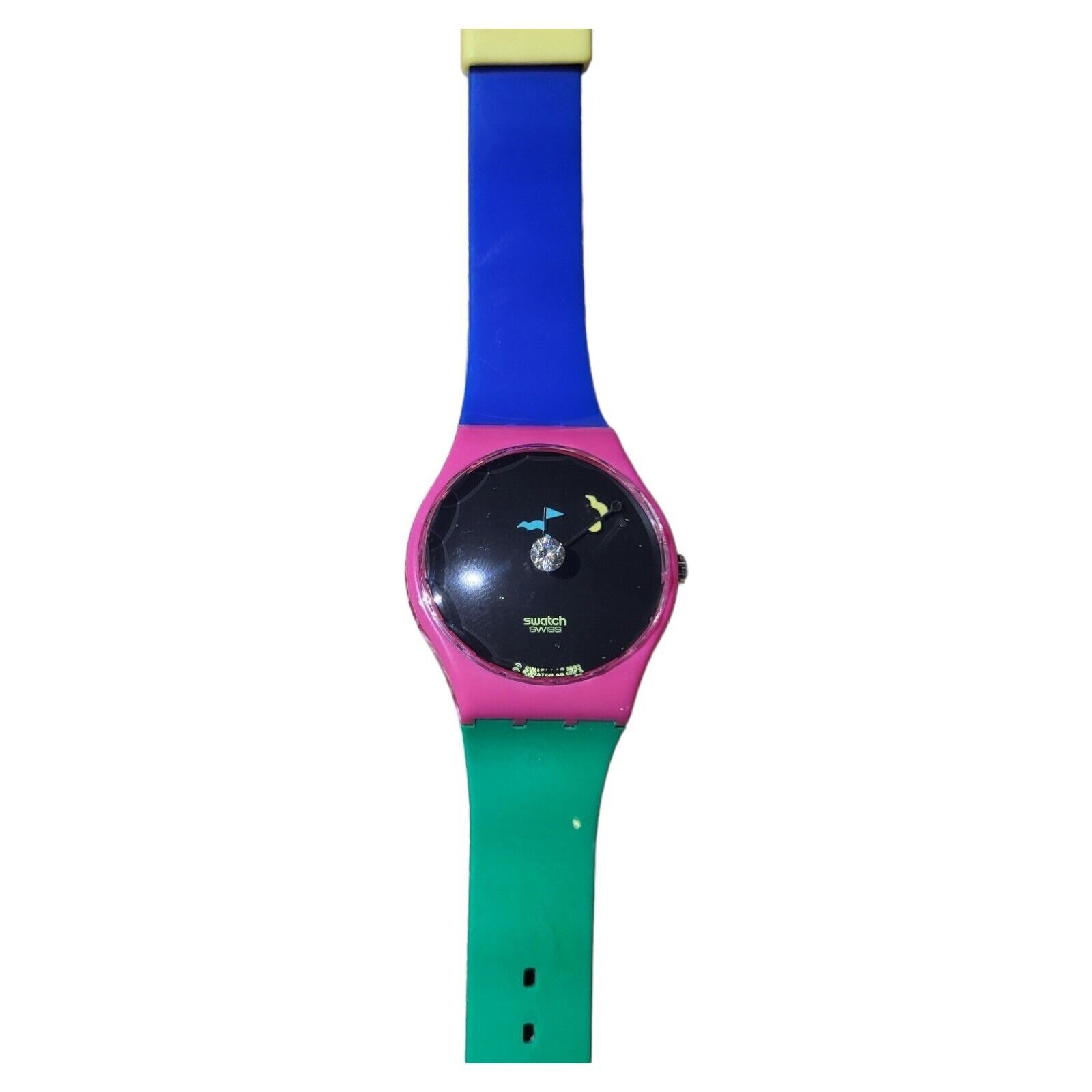 Swatch SWATCH Watch - CRYSTAL SURPRISE - GZ129 - CLUB WATCH 1994 Size ONE SIZE - 3 Thumbnail