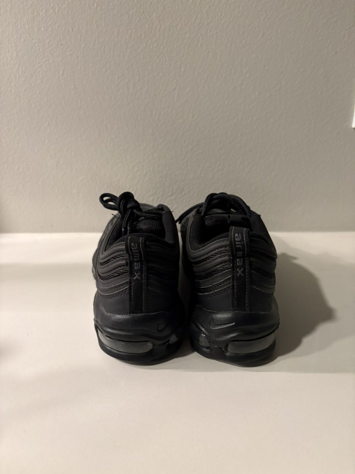 Nike 2022 Nike Air Max 97 'Triple Black' BRAND NEW M8 W9.5 Size US 9.5 / IT 39.5 - 5 Thumbnail