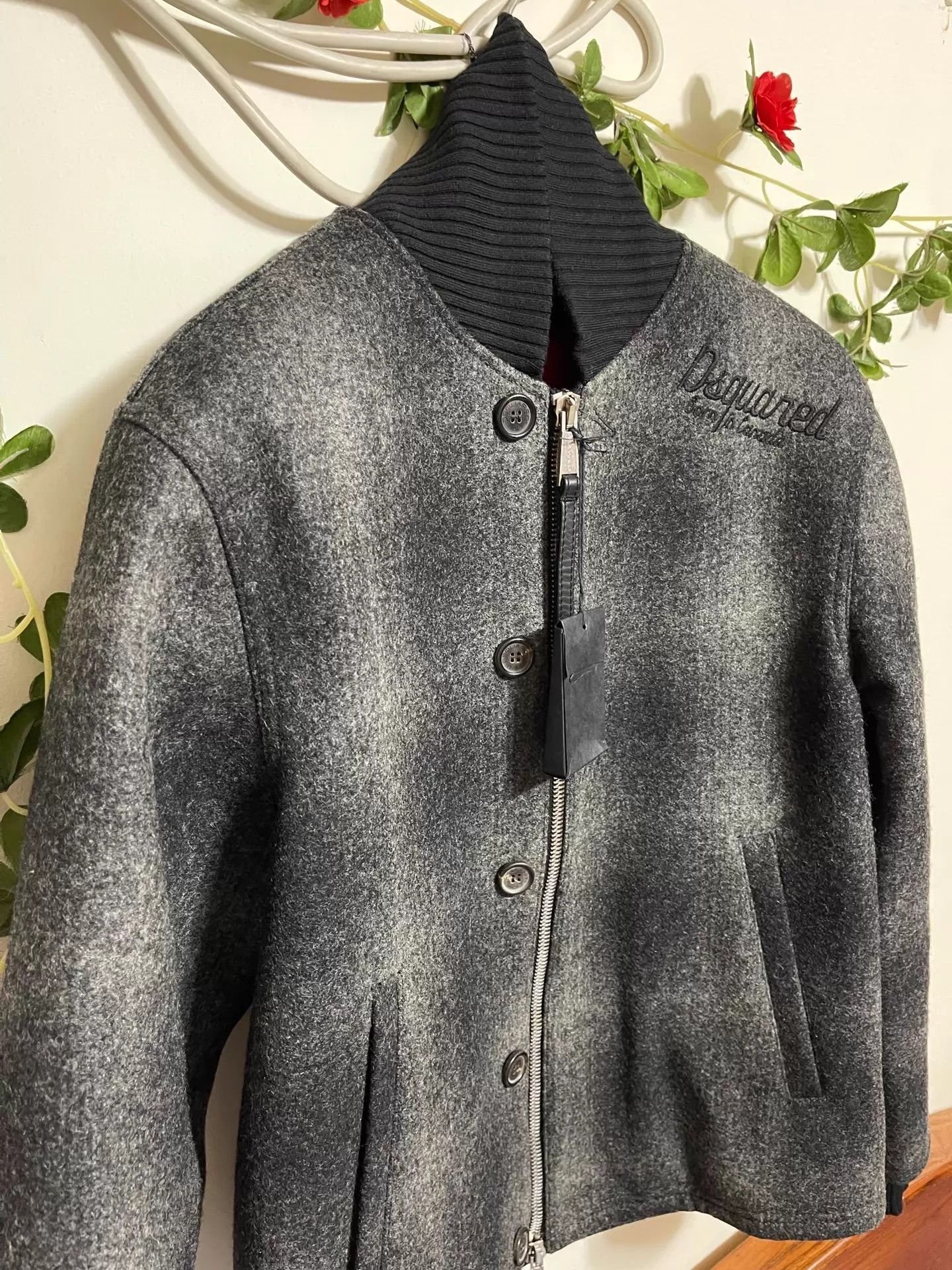 Dior Black er Jacket with Zip & Button Closure Size US XXS / EU 40 - 3 Thumbnail