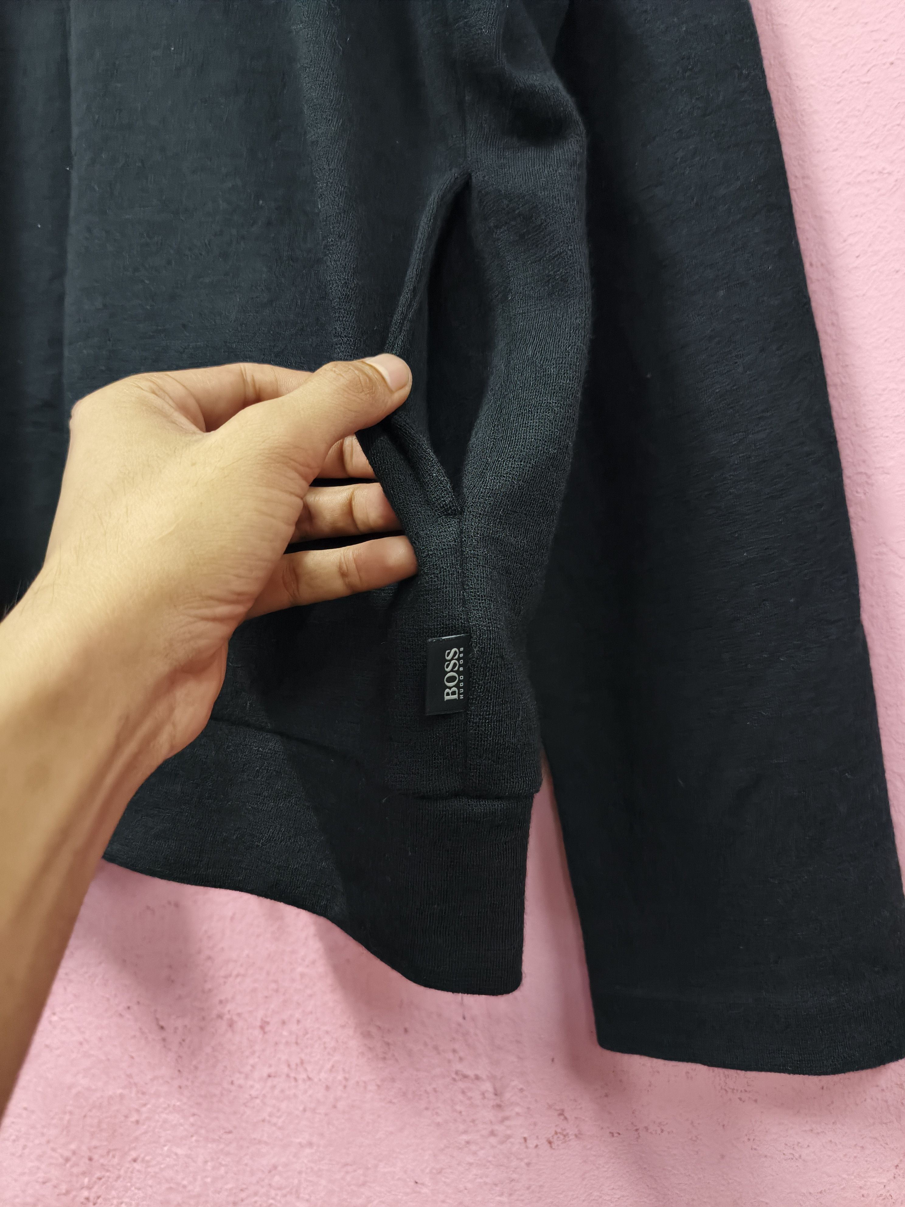 Hugo Boss Hugo Boss slim fit knit jacket sweater Size US XL / EU 56 / 4 - 4 Thumbnail