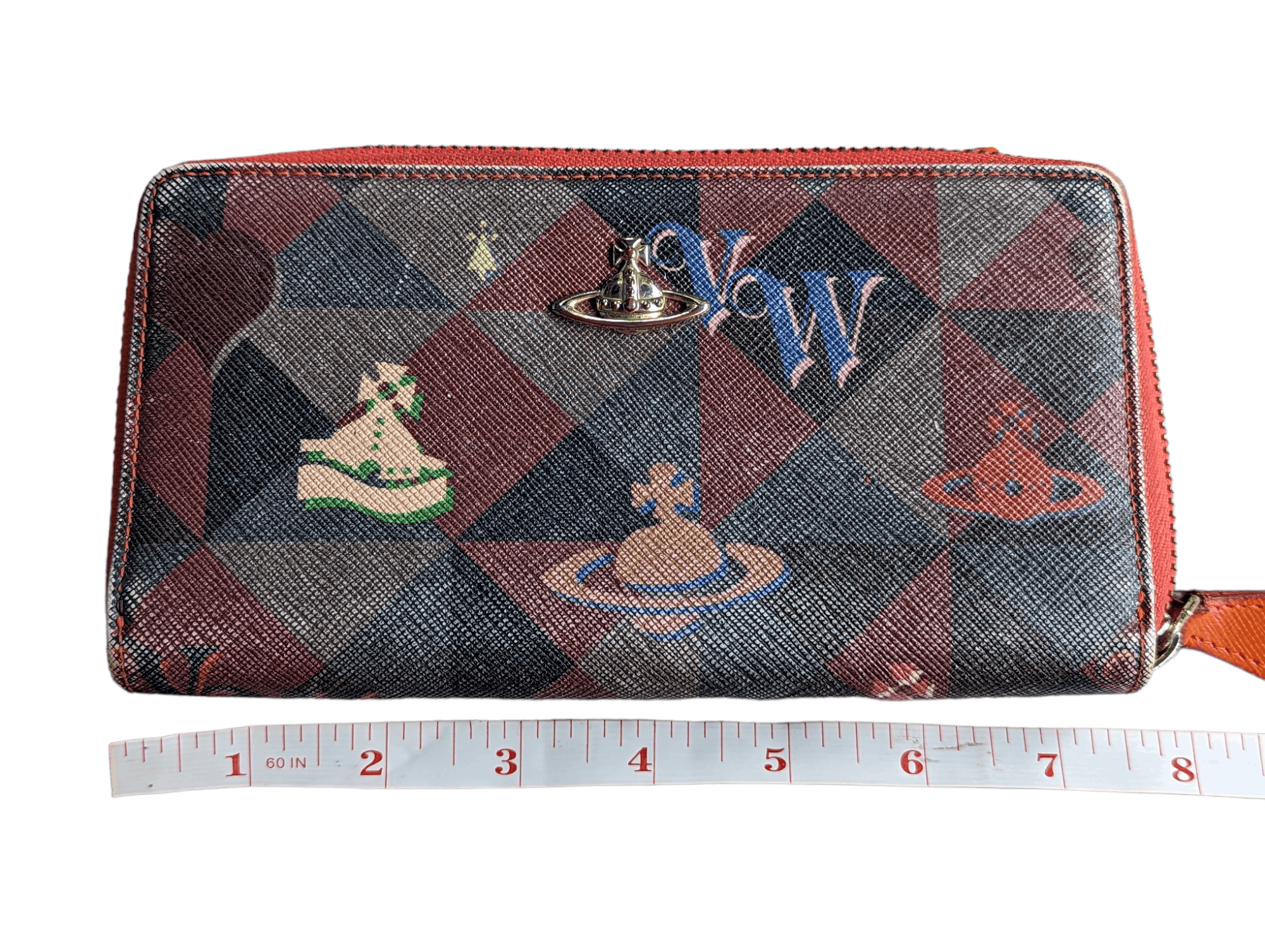 Vivienne Westwood VIVIENNE WESTWOOD MONOGRAM PURSE LONG WALLET Size ONE SIZE - 10 Thumbnail