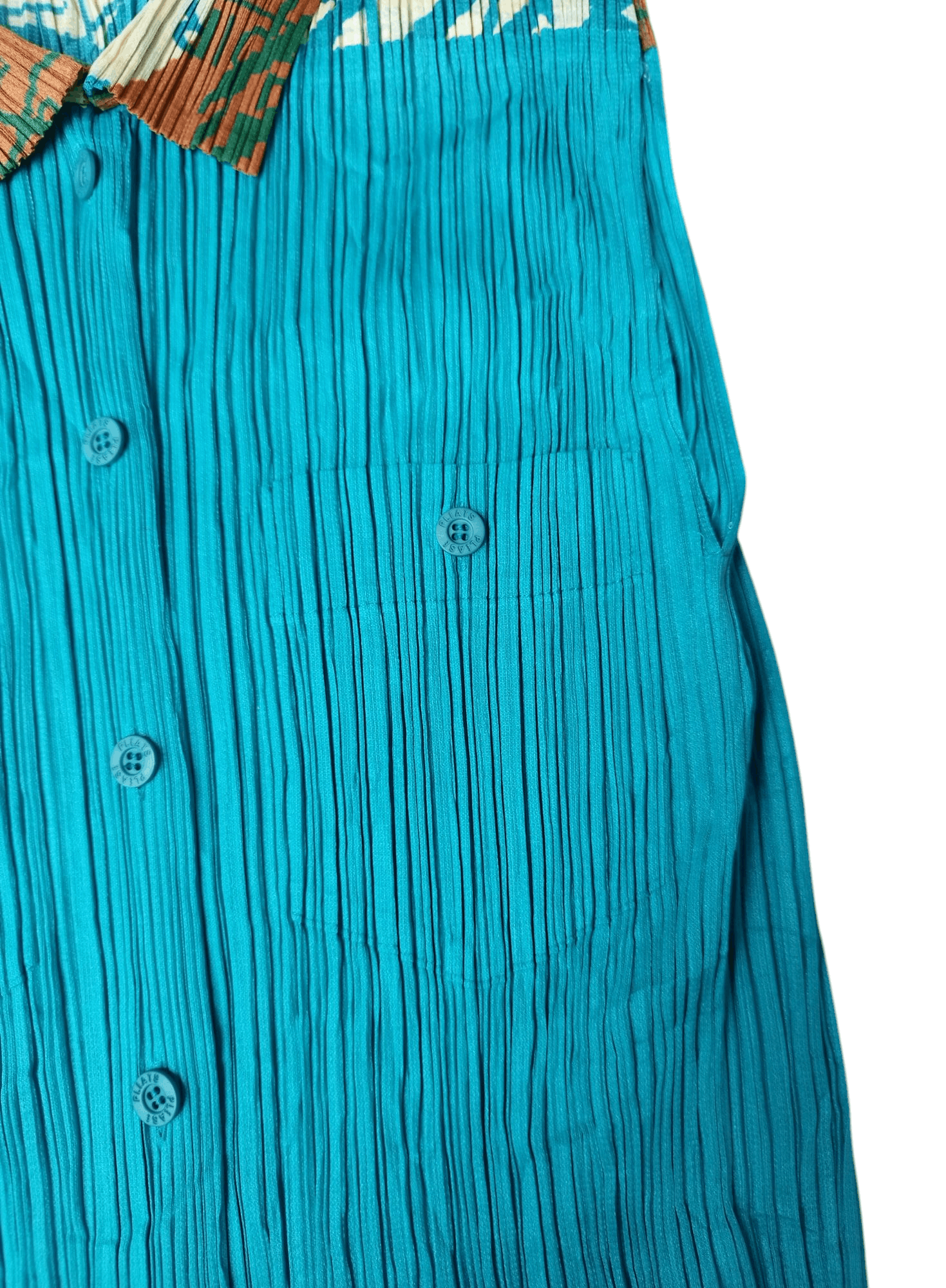 Issey Miyake × Japanese Brand × Pleats Please Issey Miyake Pleats please by issey miyake button up Size M / US 6-8 / IT 42-44 - 4 Thumbnail